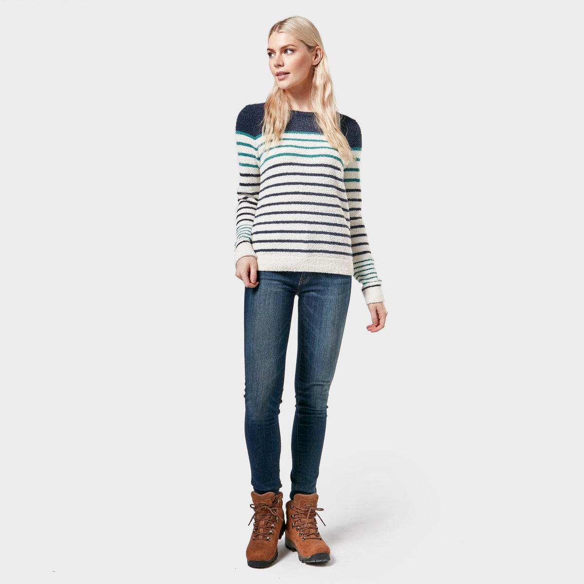 Womens Vivi Striped Jumper