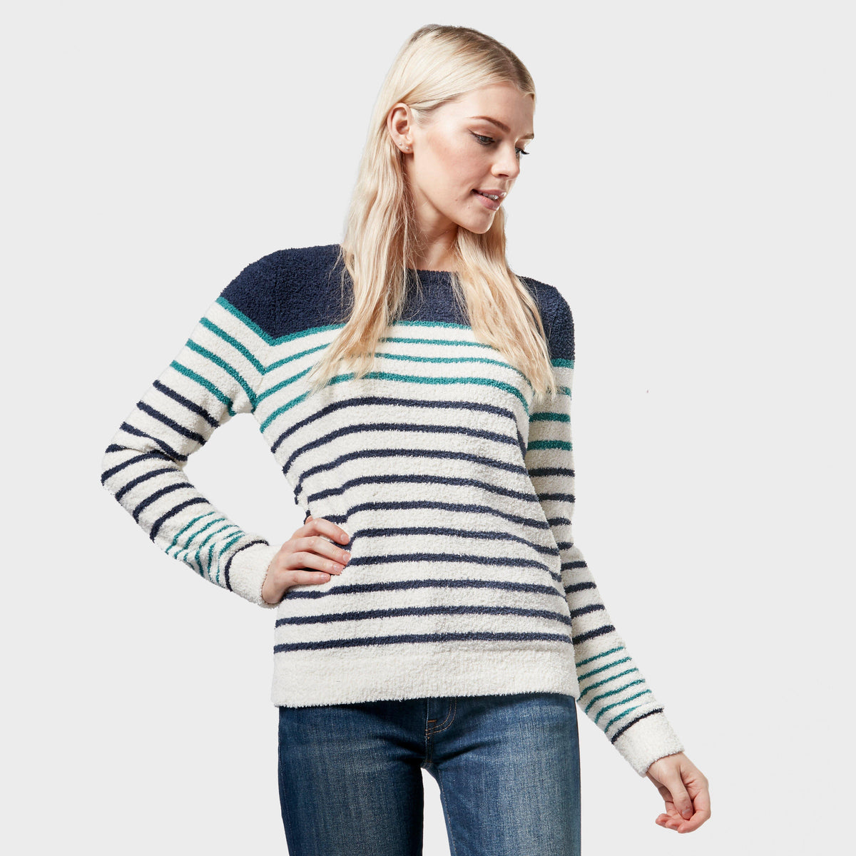 Womens Vivi Striped Jumper