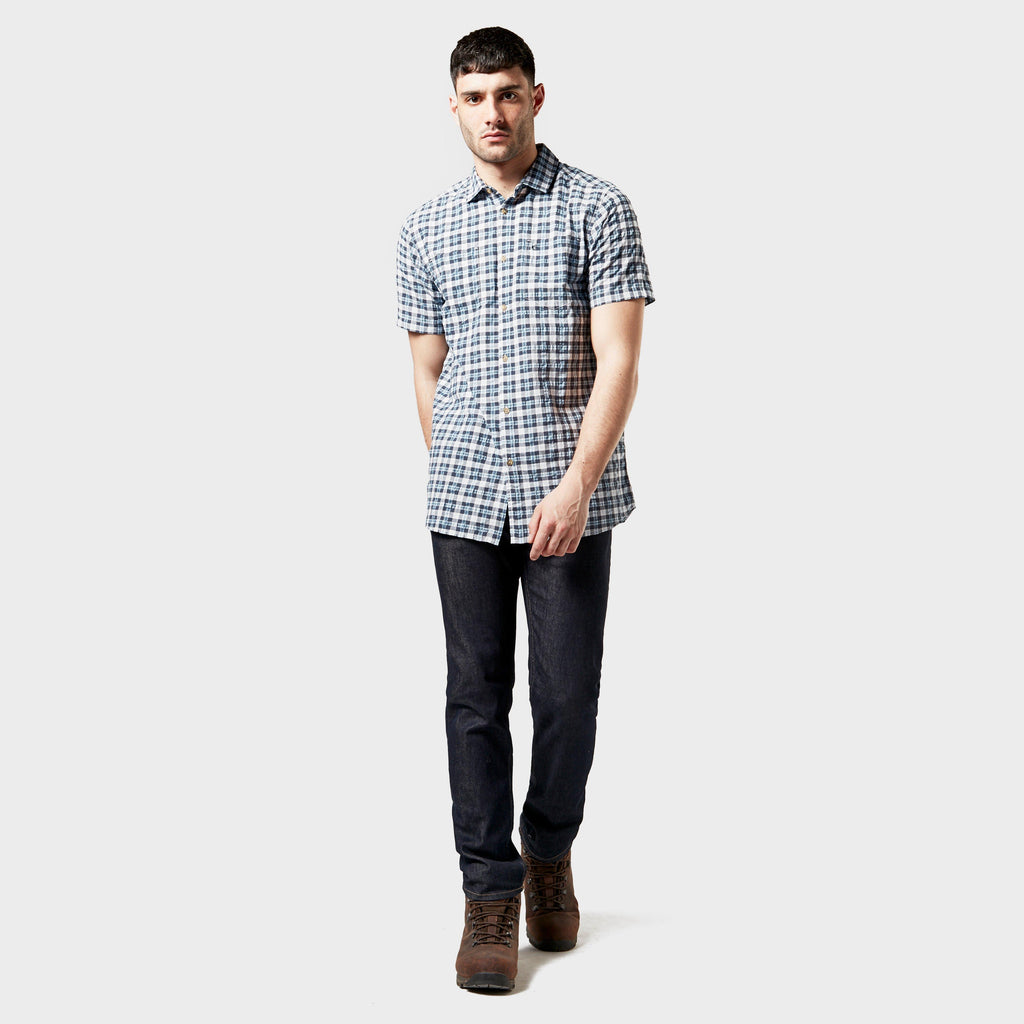 Men's Pele Short Sleeved Check Shirt