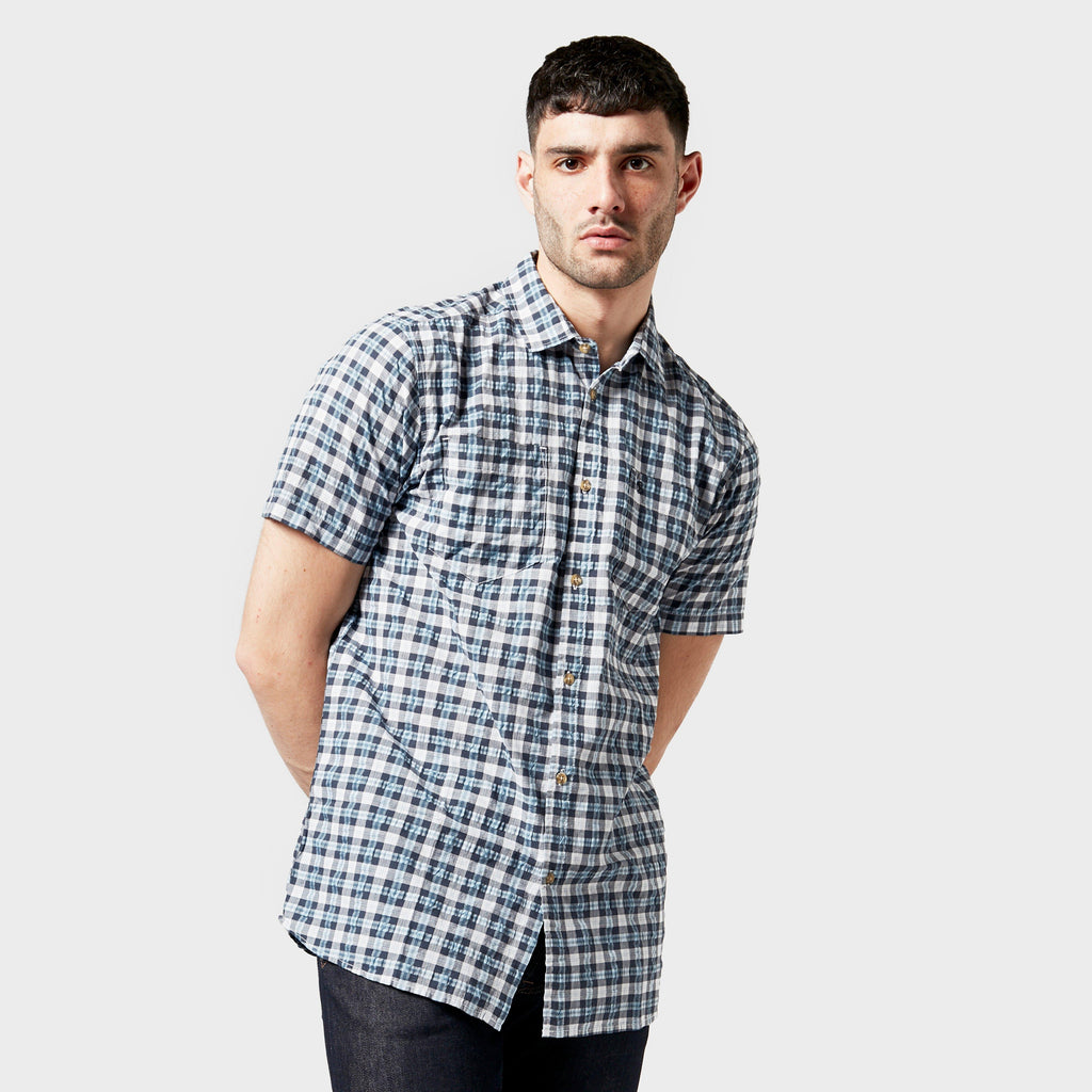 Men's Pele Short Sleeved Check Shirt