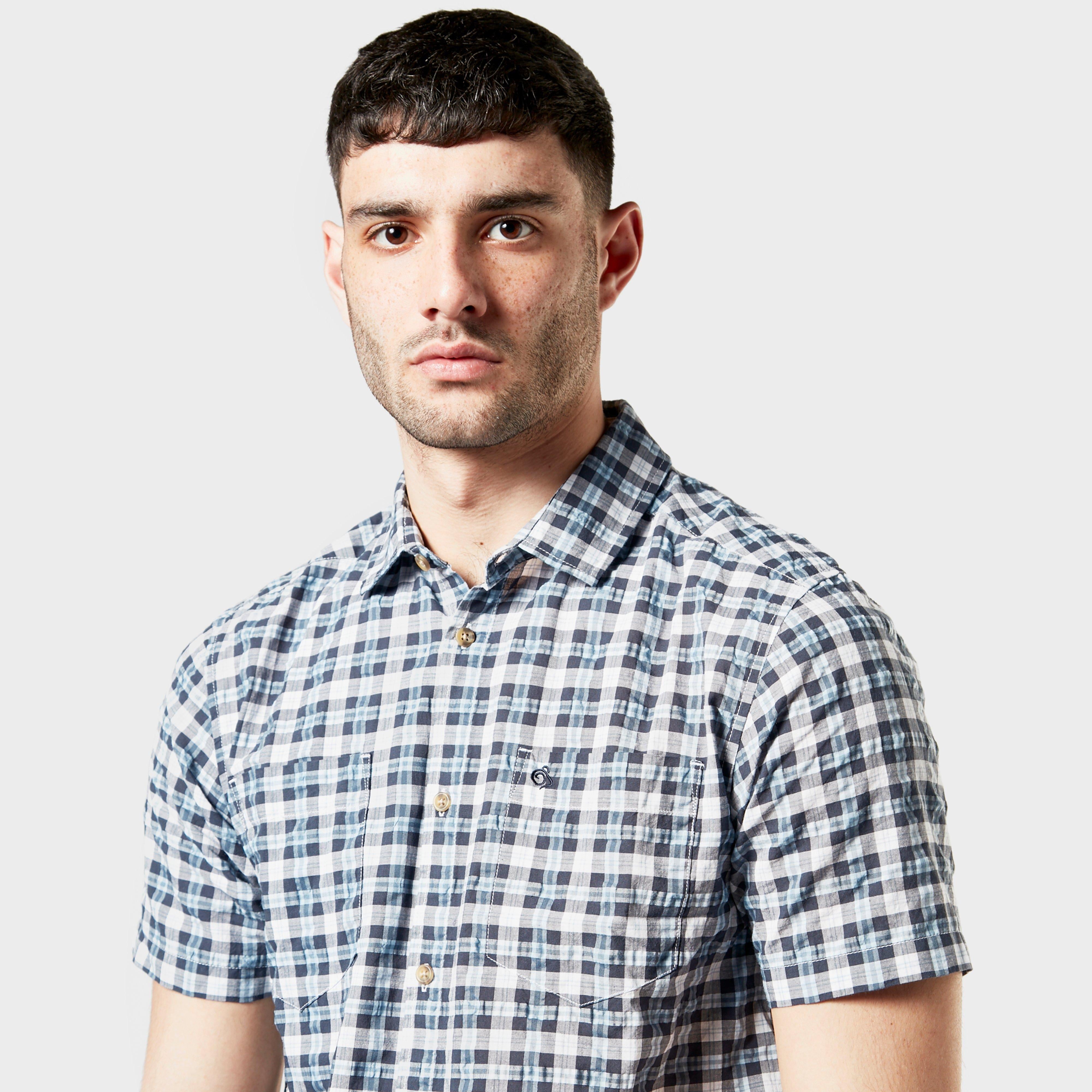 Men's Pele Short Sleeved Check Shirt