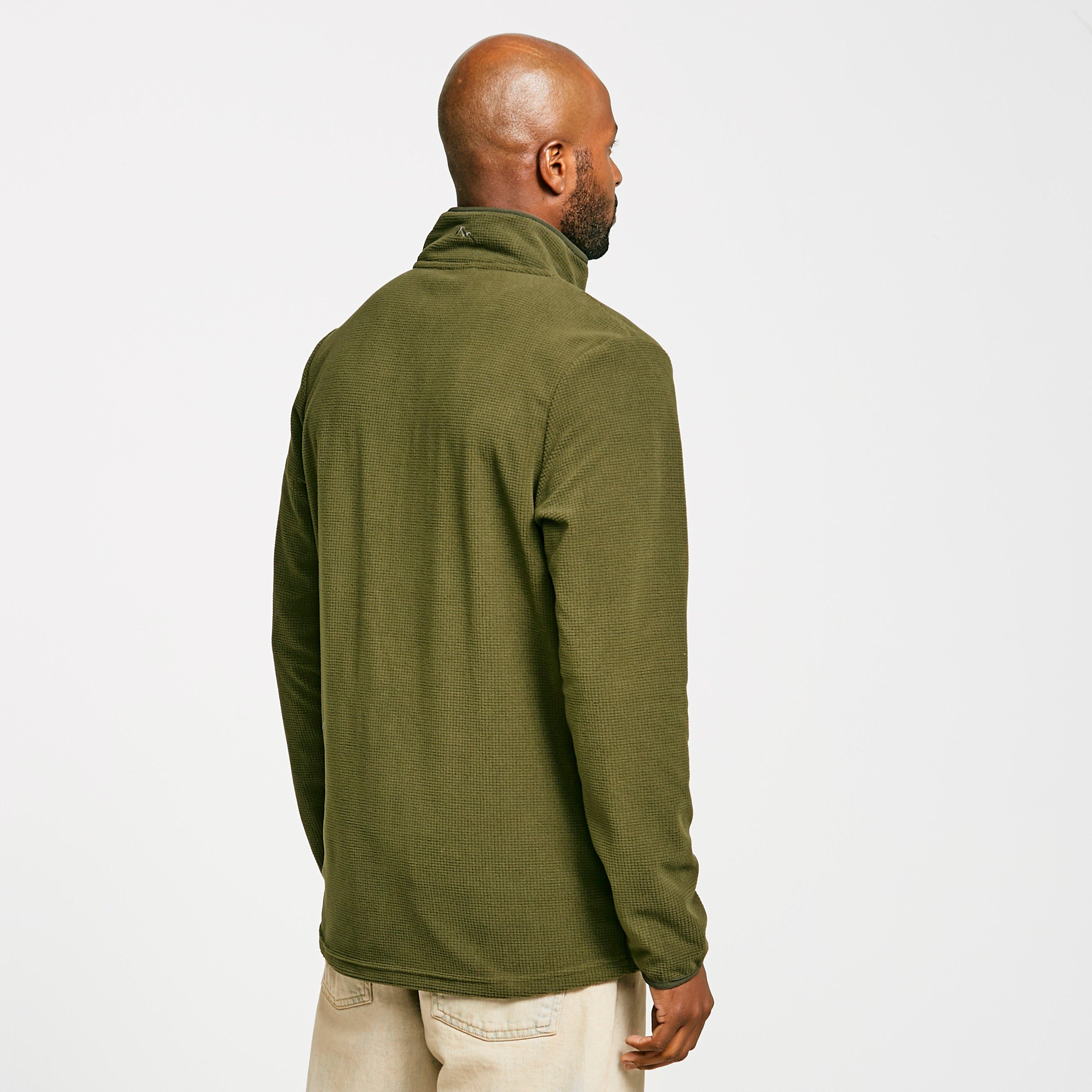 Men's Grid Full-zip Fleece