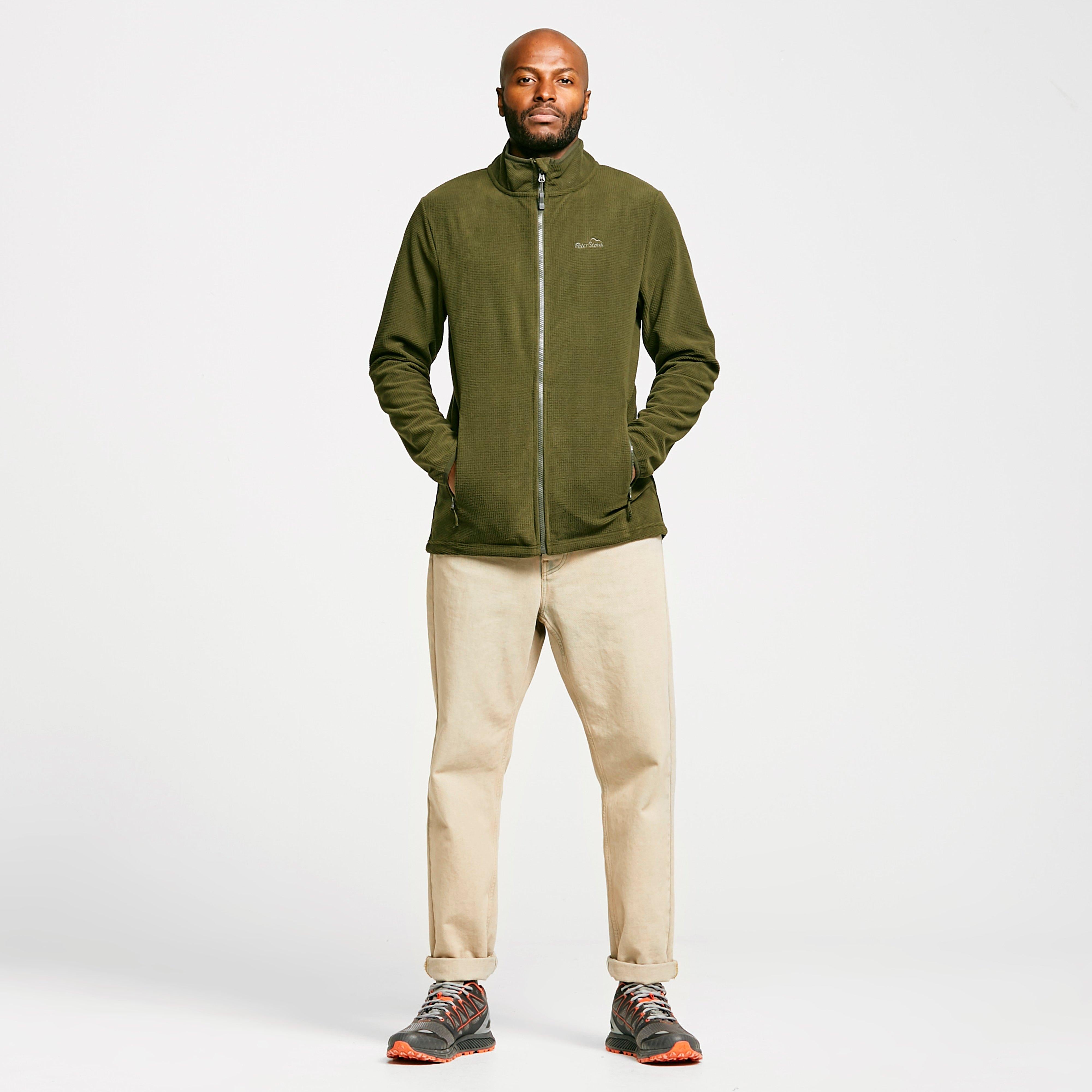 Men's Grid Full-zip Fleece