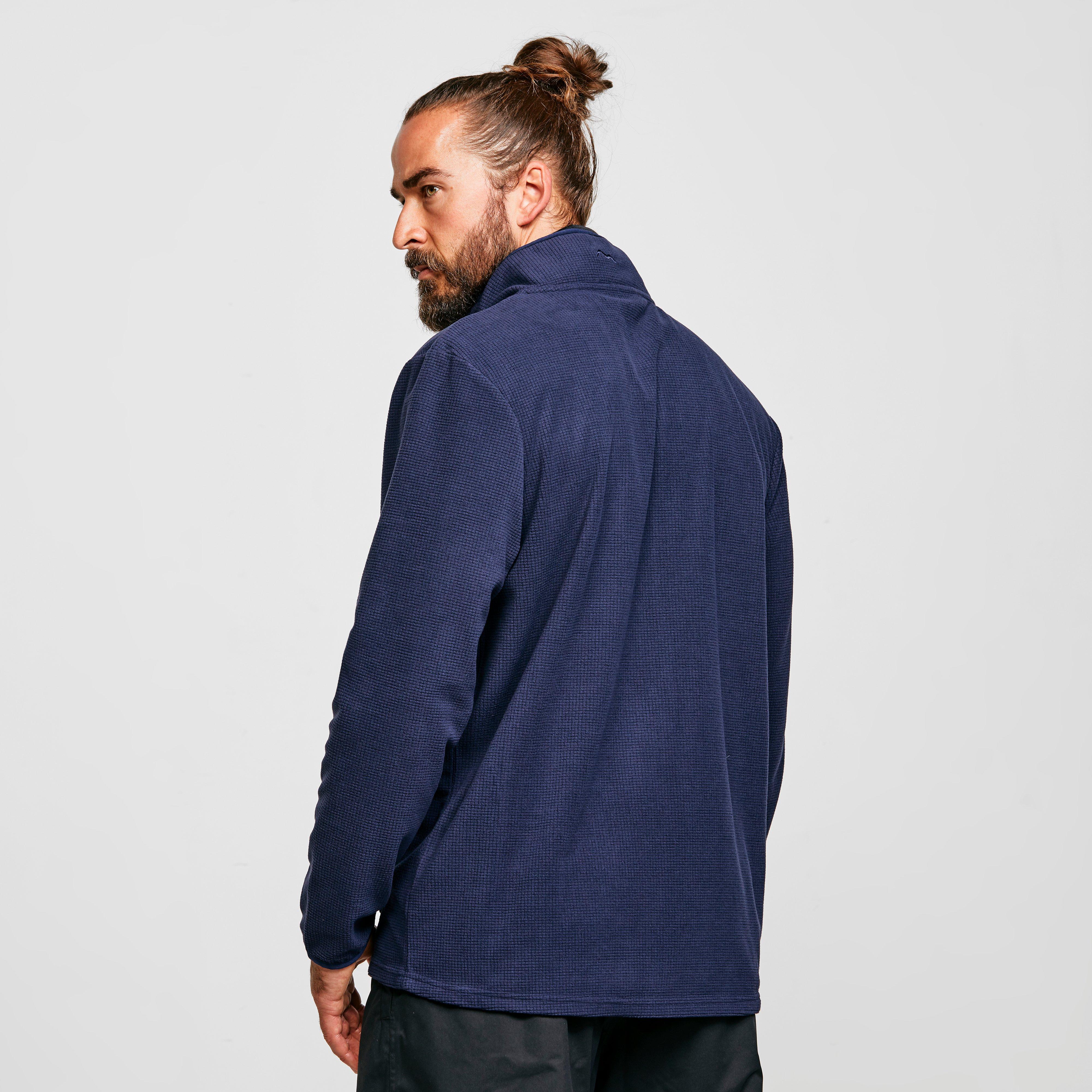 Men's Grid Full-zip Fleece