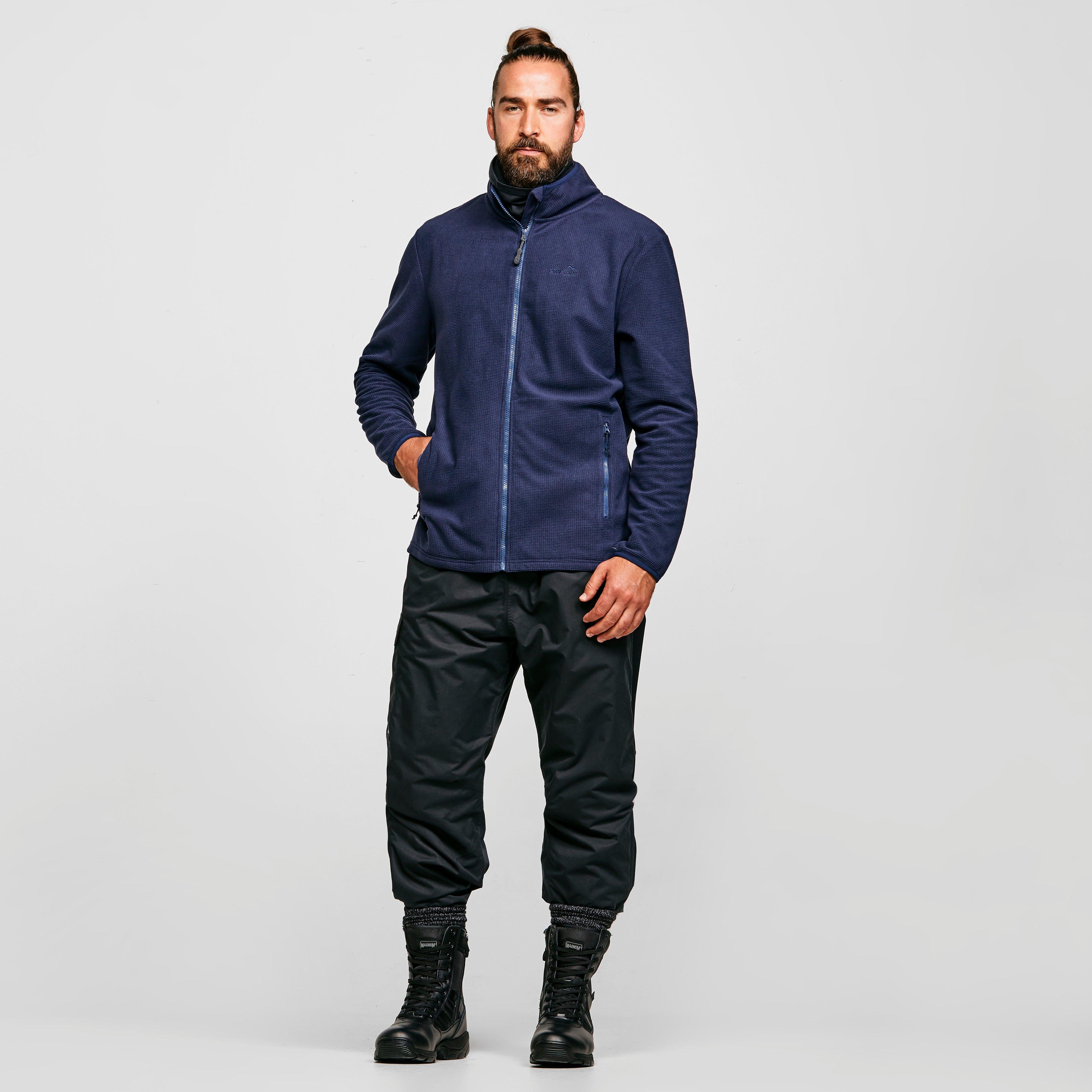 Men's Grid Full-zip Fleece