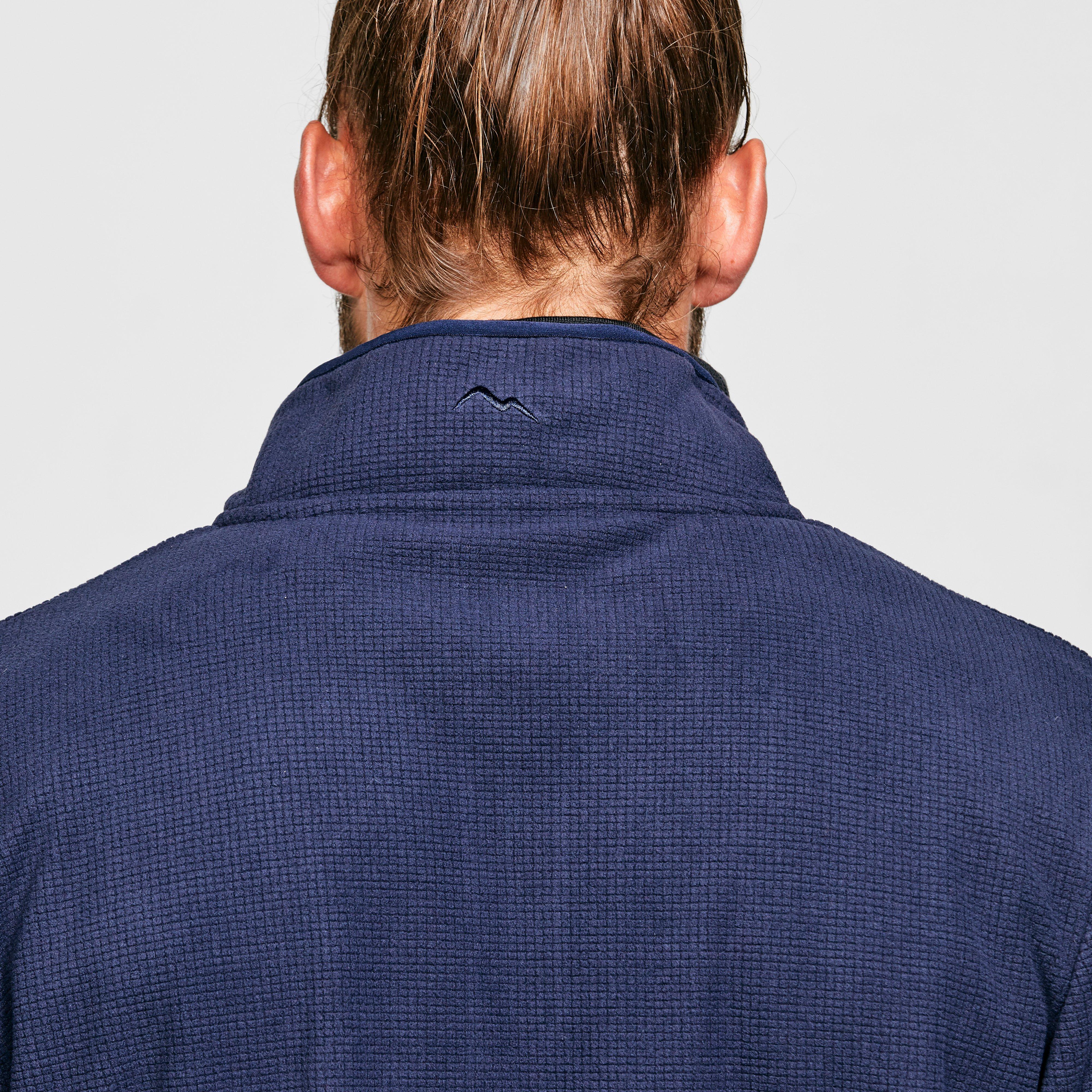 Men's Grid Full-zip Fleece