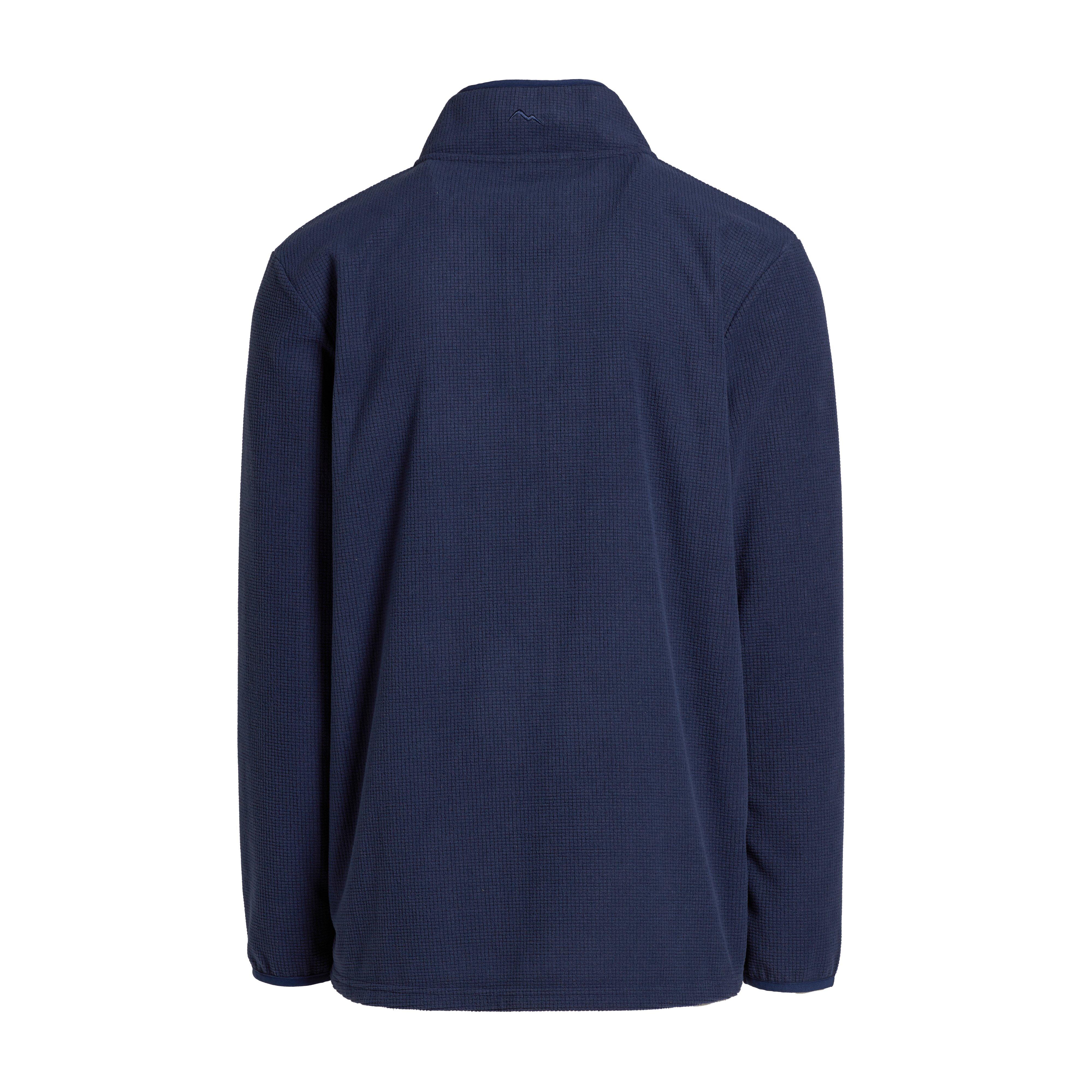 Men's Grid Full-zip Fleece