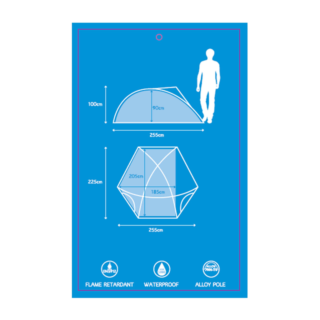 Kepler 6 Nightfall Inflatable Tent