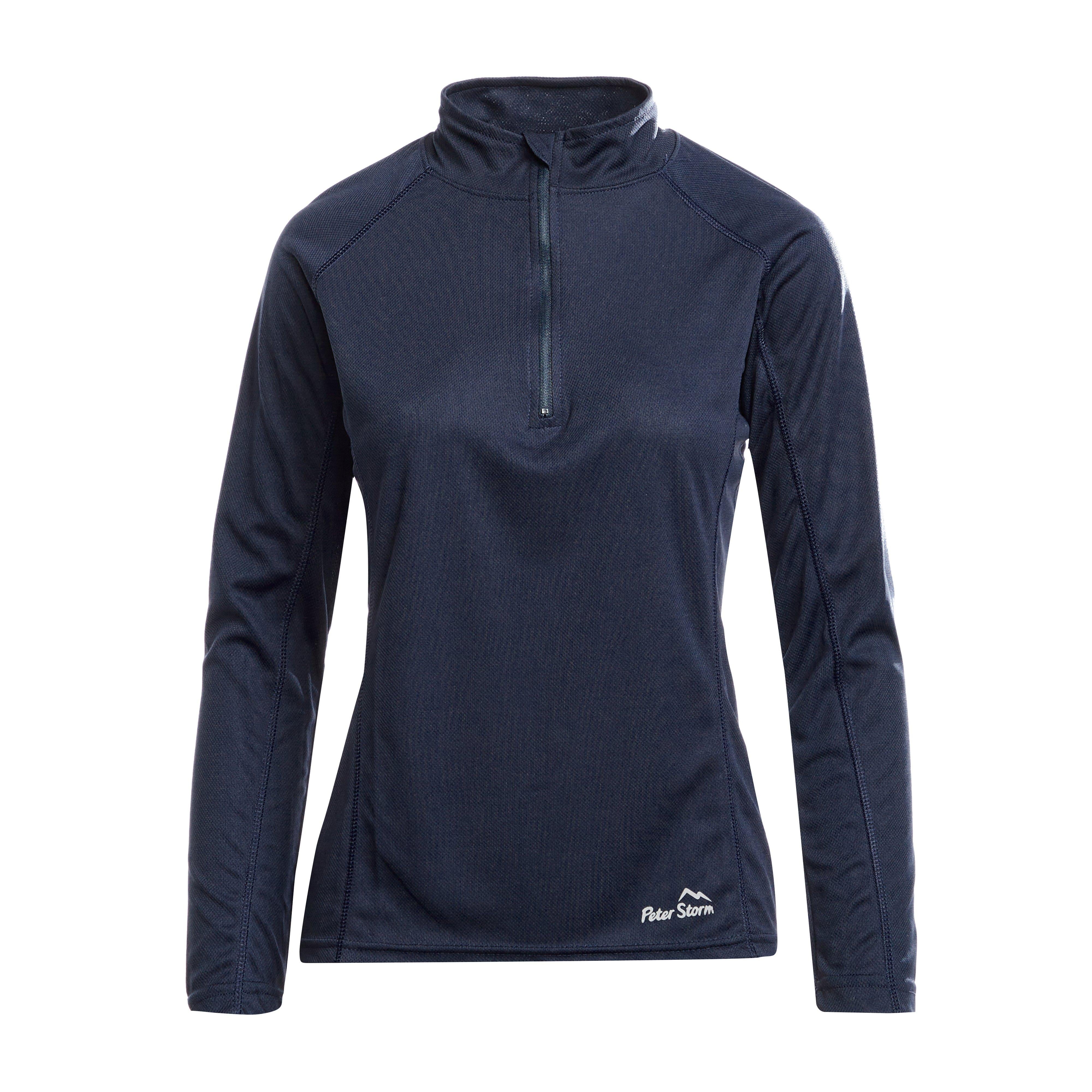 Women’s Long Sleeve Zip Balance Tee