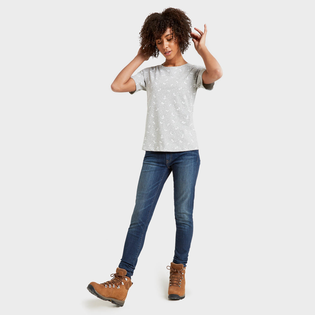 Women's Angel Tee Leaf Print