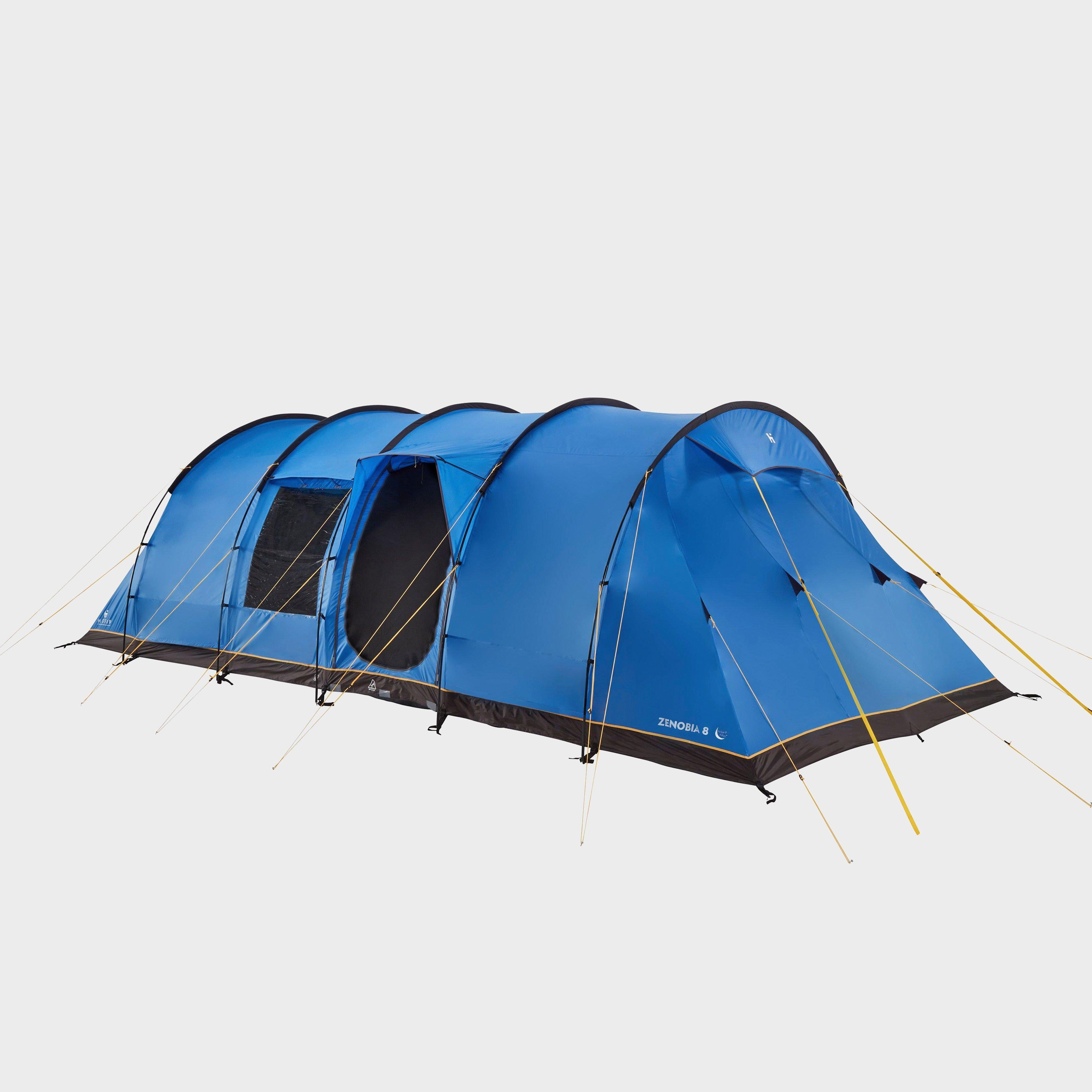 Blue Hi-Gear Zenobia 8 Nightfall Tent – GO Outdoors