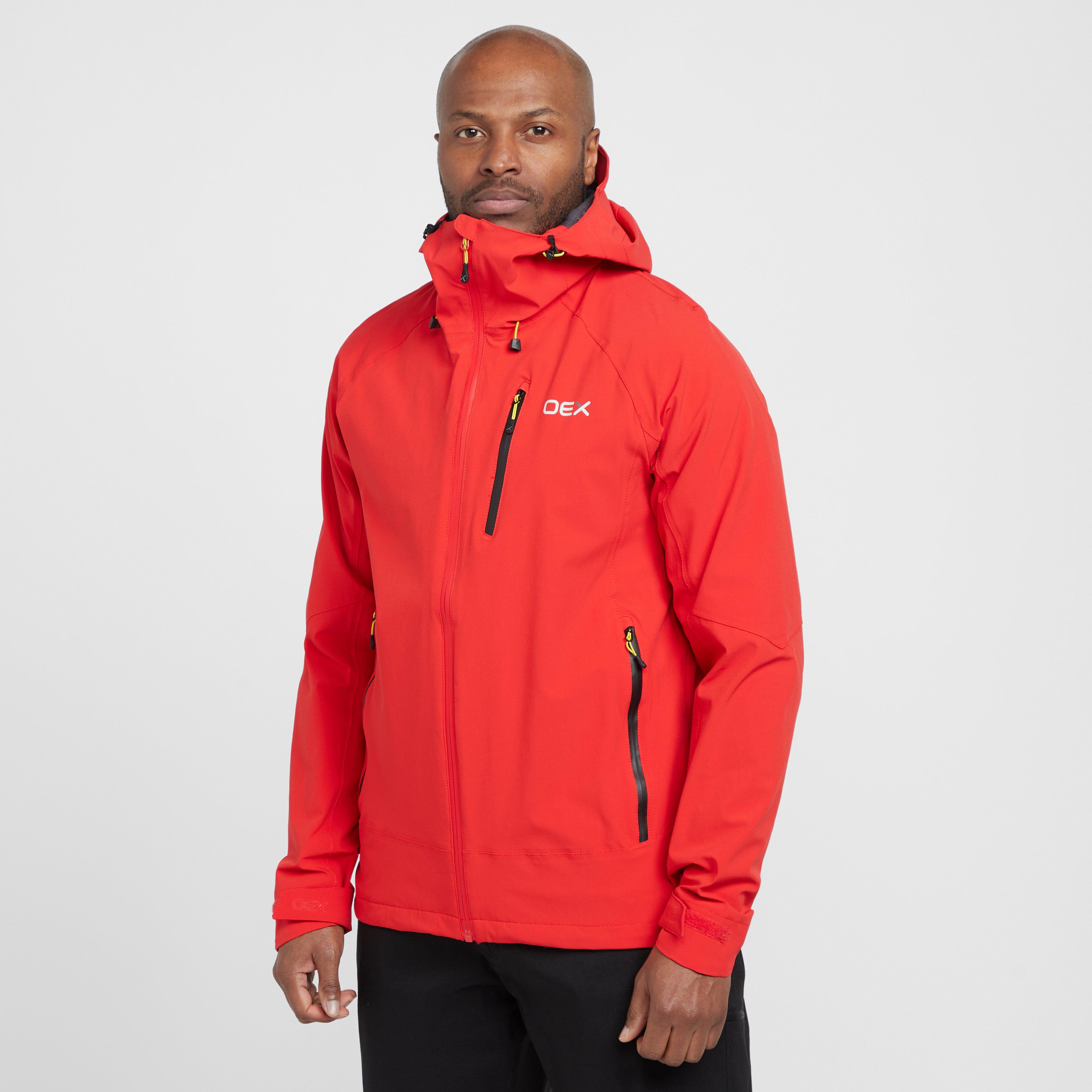 Red OEX Men's Aonach Waterproof Jacket – GO Outdoors
