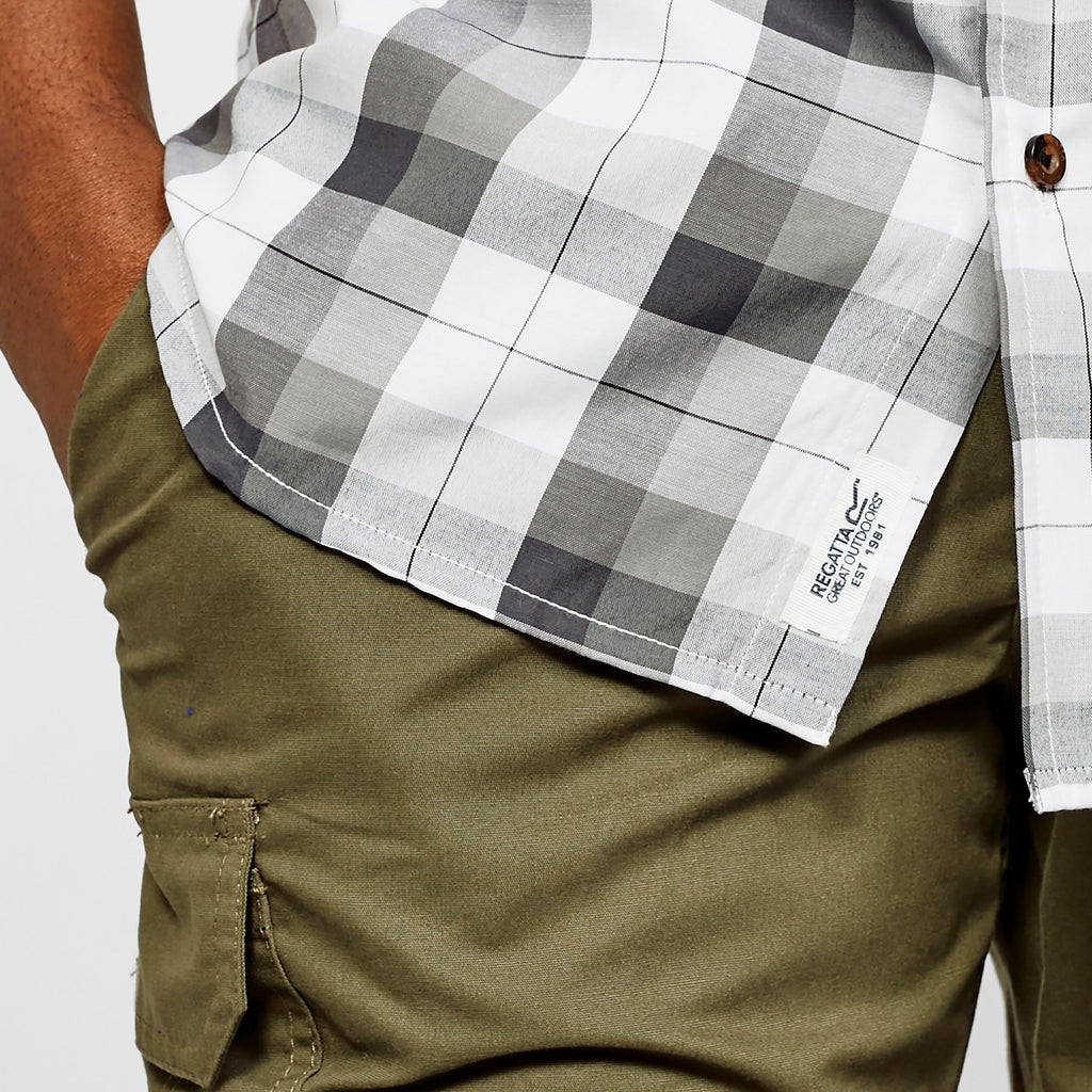 Men’s Ramiro Short Sleeved Checked Shirt