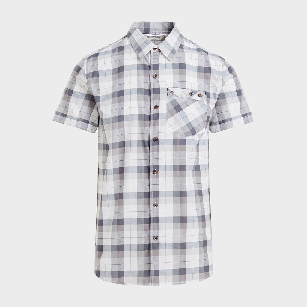 Men’s Ramiro Short Sleeved Checked Shirt