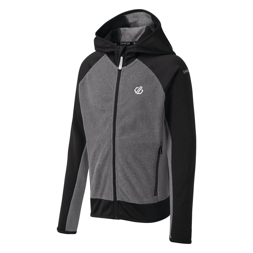 Kid's Twofold Hooded Core Stretch Mid-layer