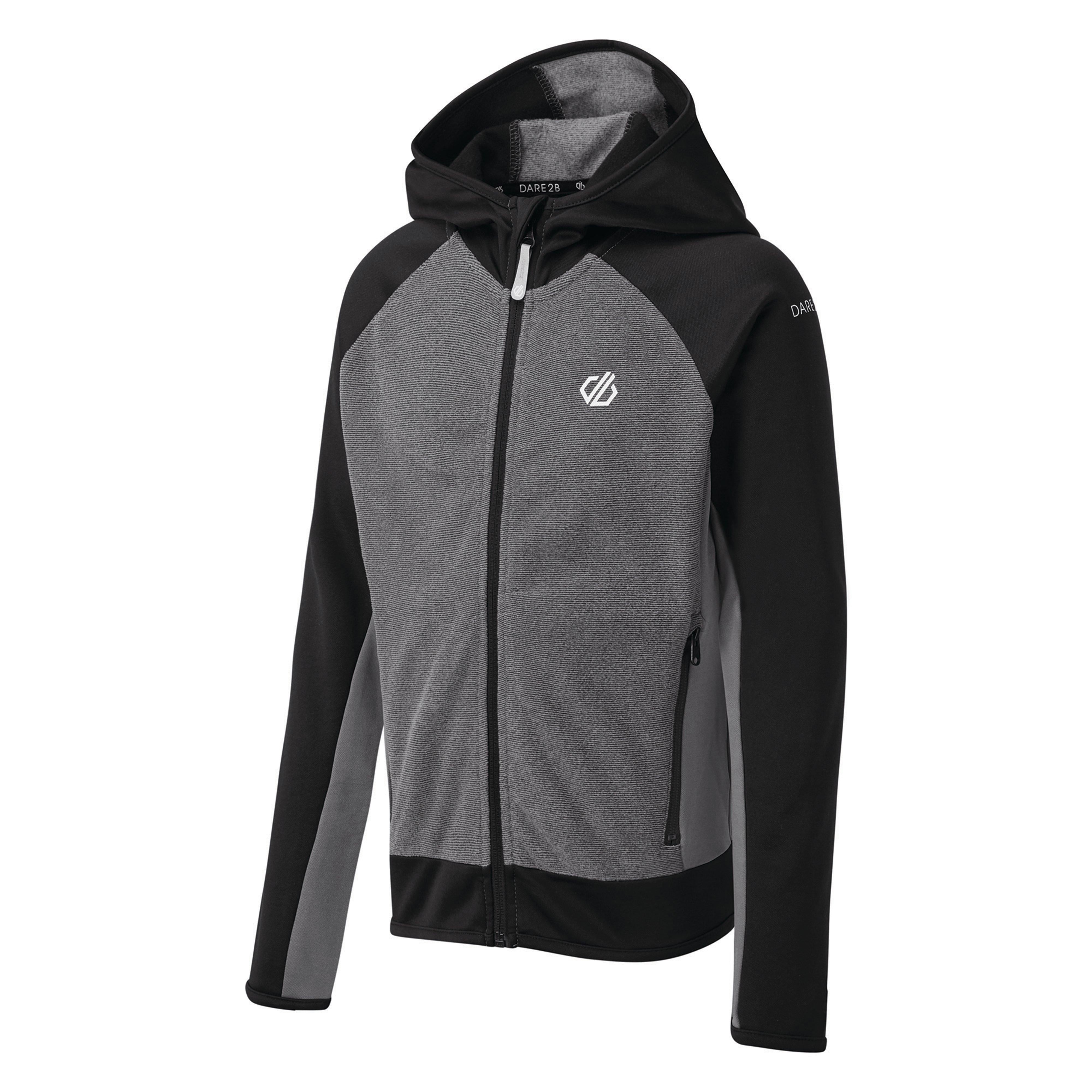 Kid's Twofold Hooded Core Stretch Mid-layer