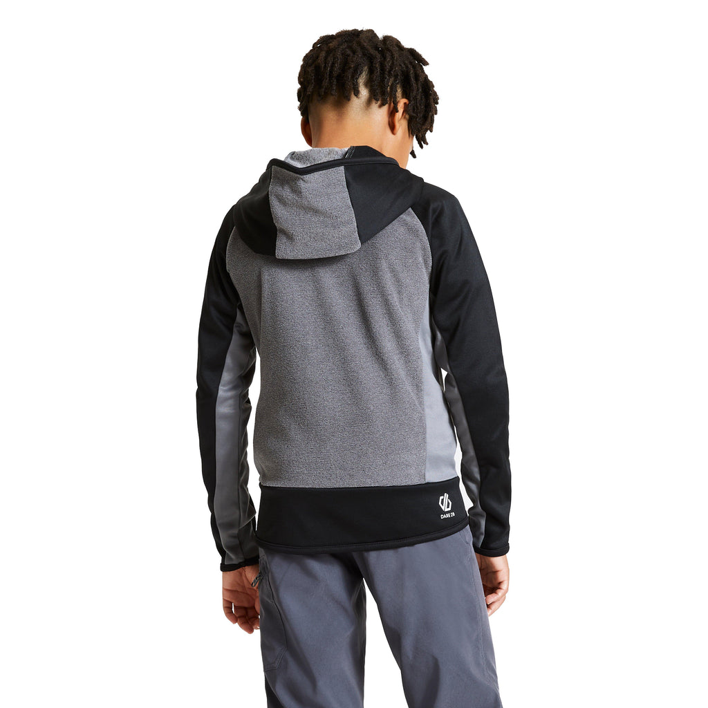 Kid's Twofold Hooded Core Stretch Mid-layer