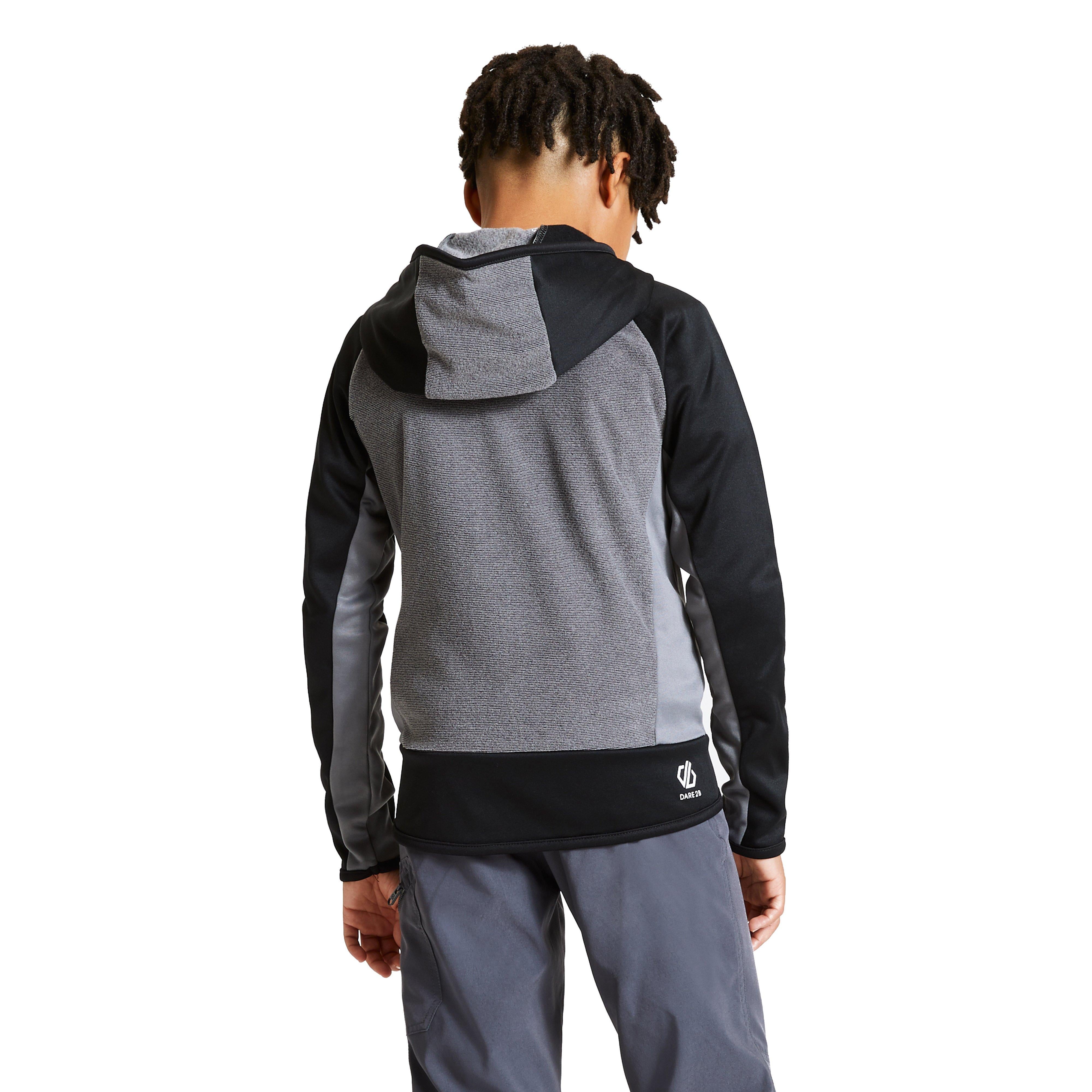 Kid's Twofold Hooded Core Stretch Mid-layer