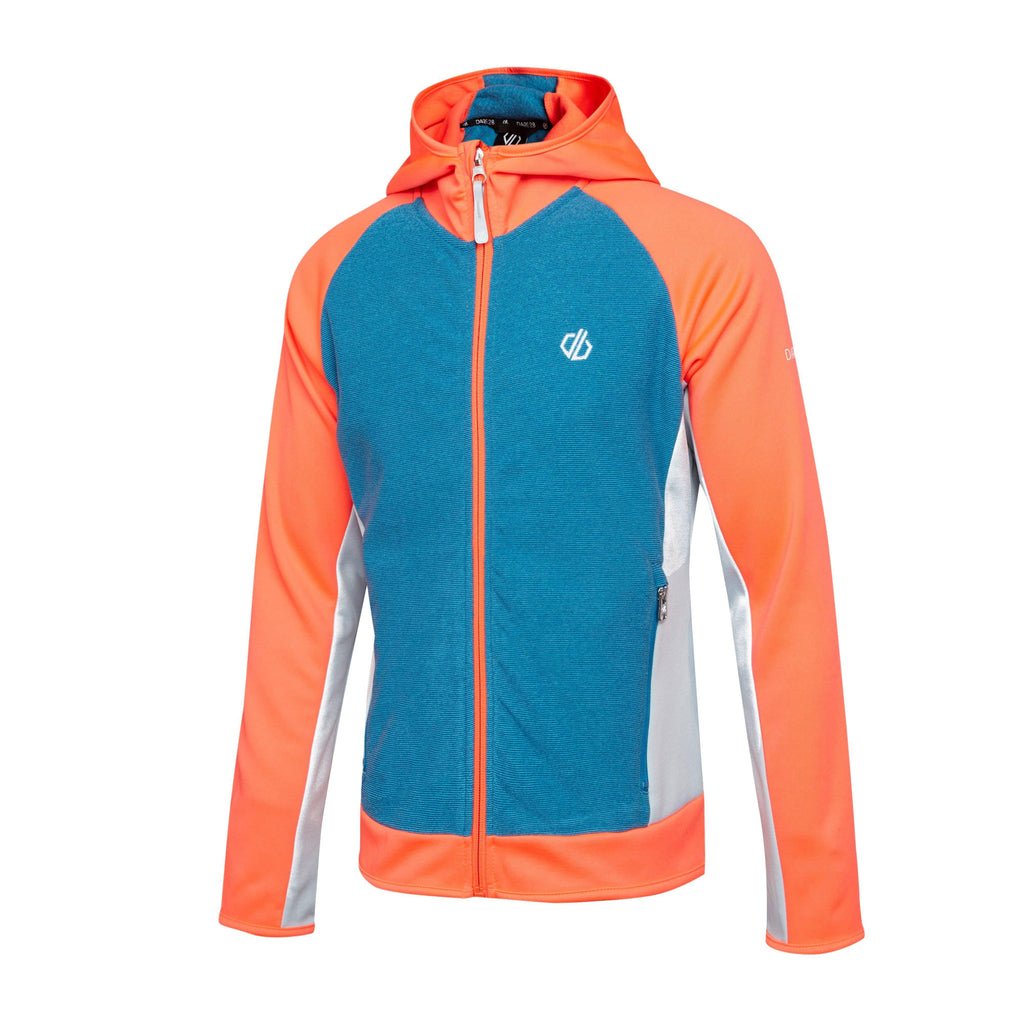 Kid's Twofold Hooded Core Stretch Mid-layer