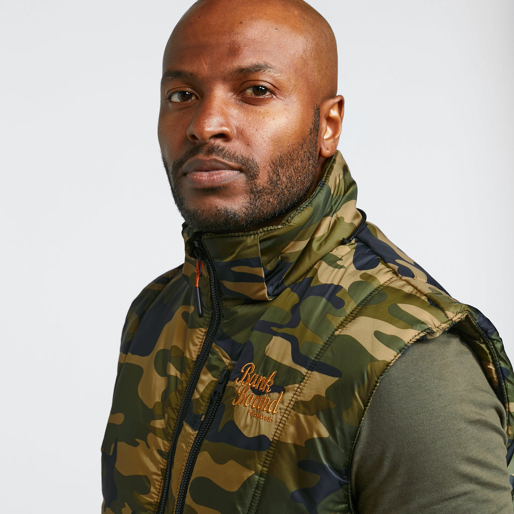 Men's Bank Bound Camo Gilet