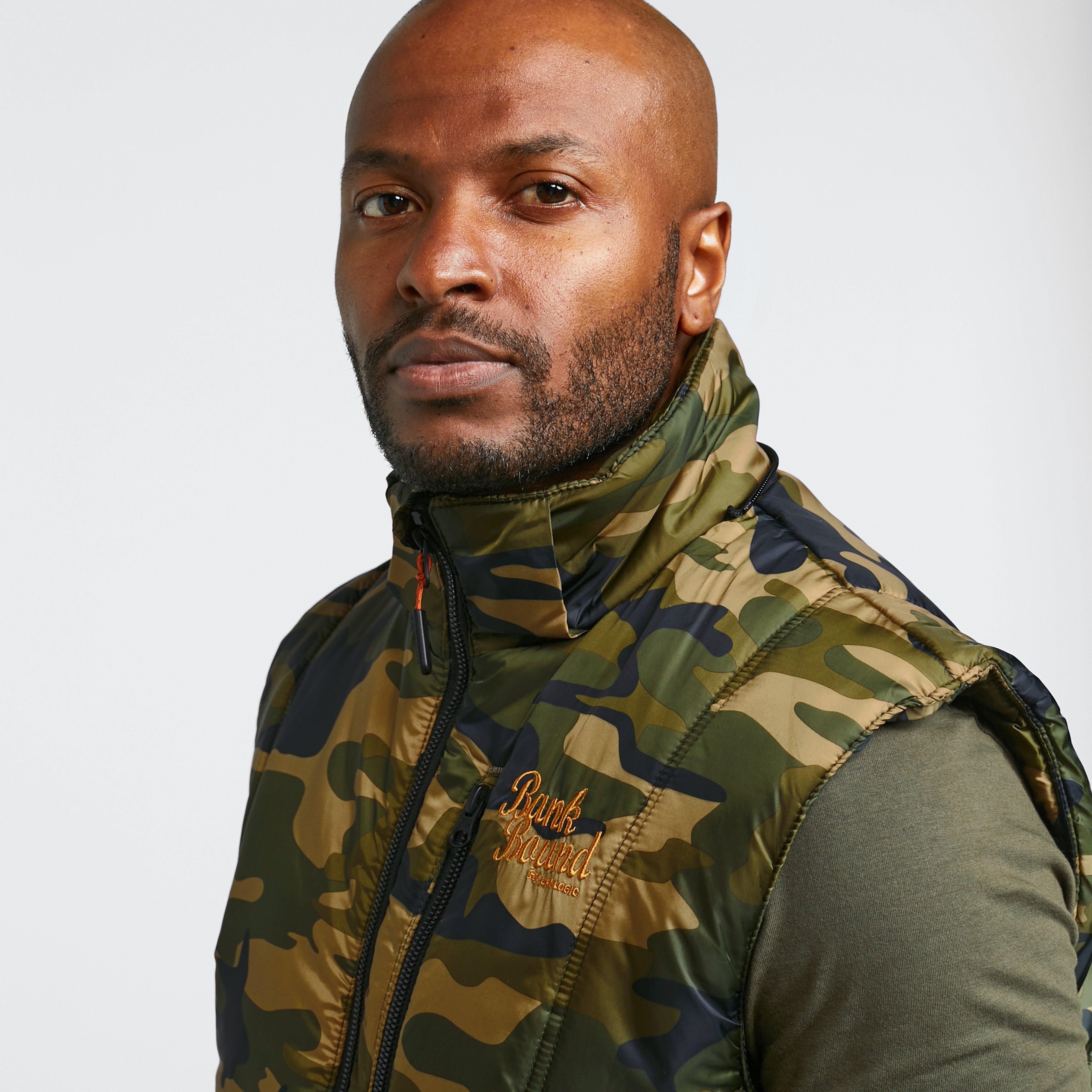 Men's Bank Bound Camo Gilet