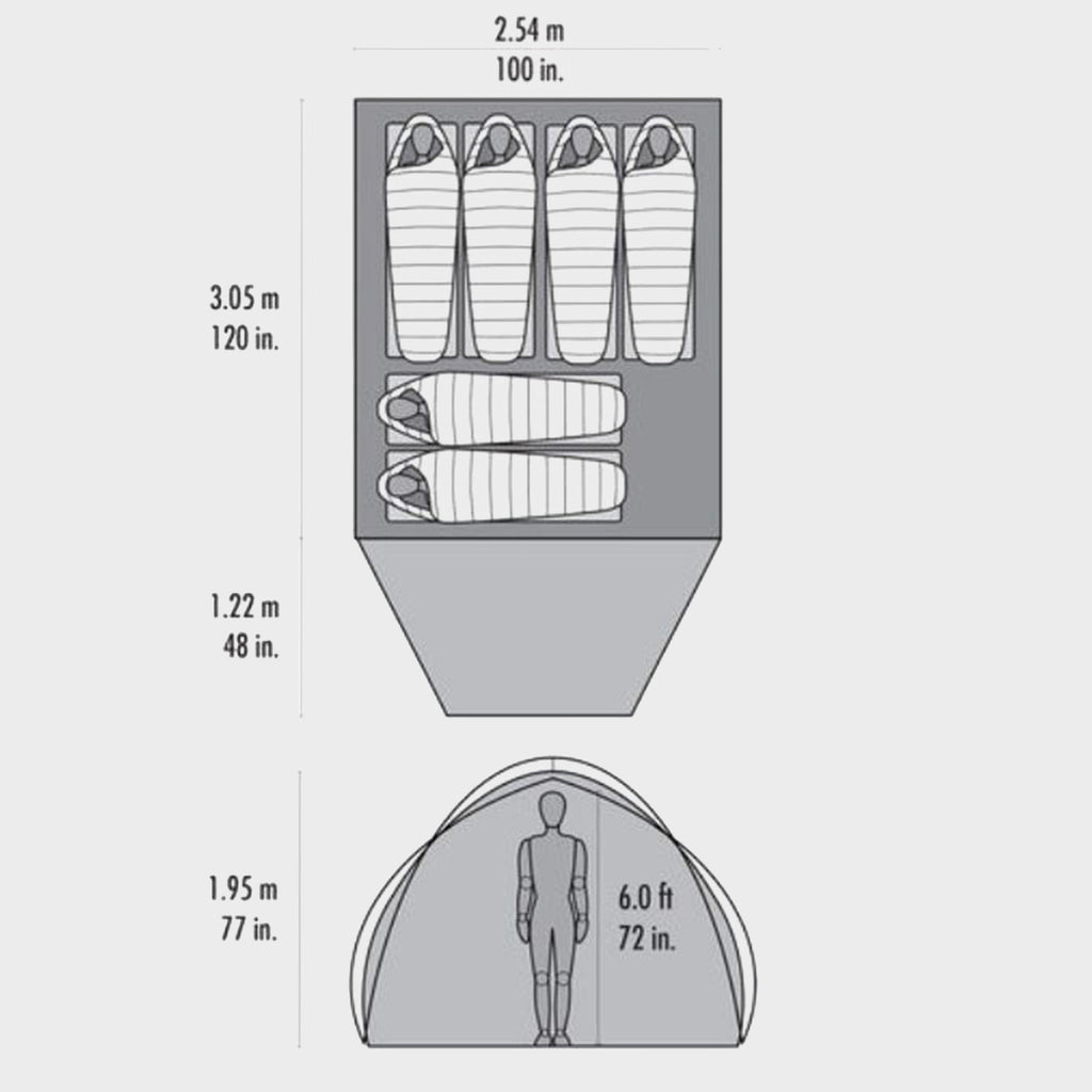 Habitude 6 Family Camping Tent