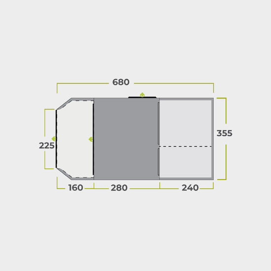 Aero Dura TL Air tent
