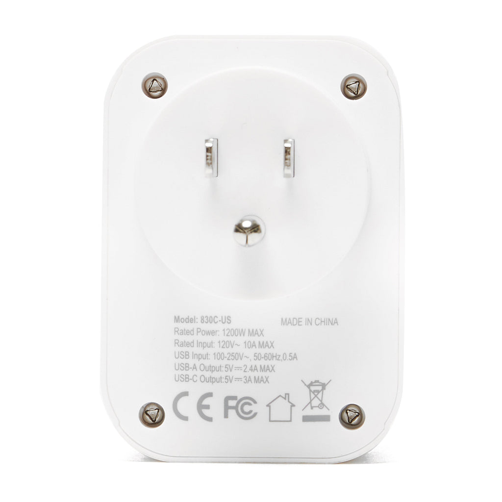 World to USA Adapter and USB