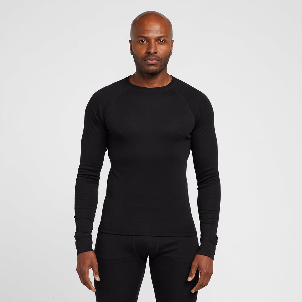 Haut de pyjama homme manches longues - Soldes en image