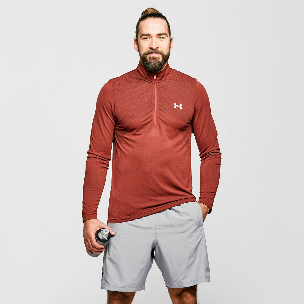 Men's Seamless Half Zip Top
