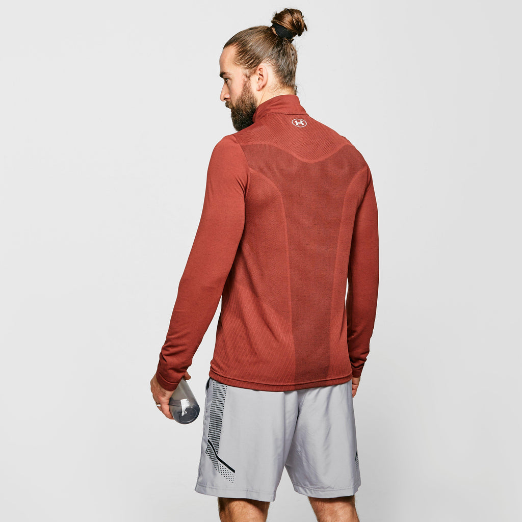 Men's Seamless Half Zip Top