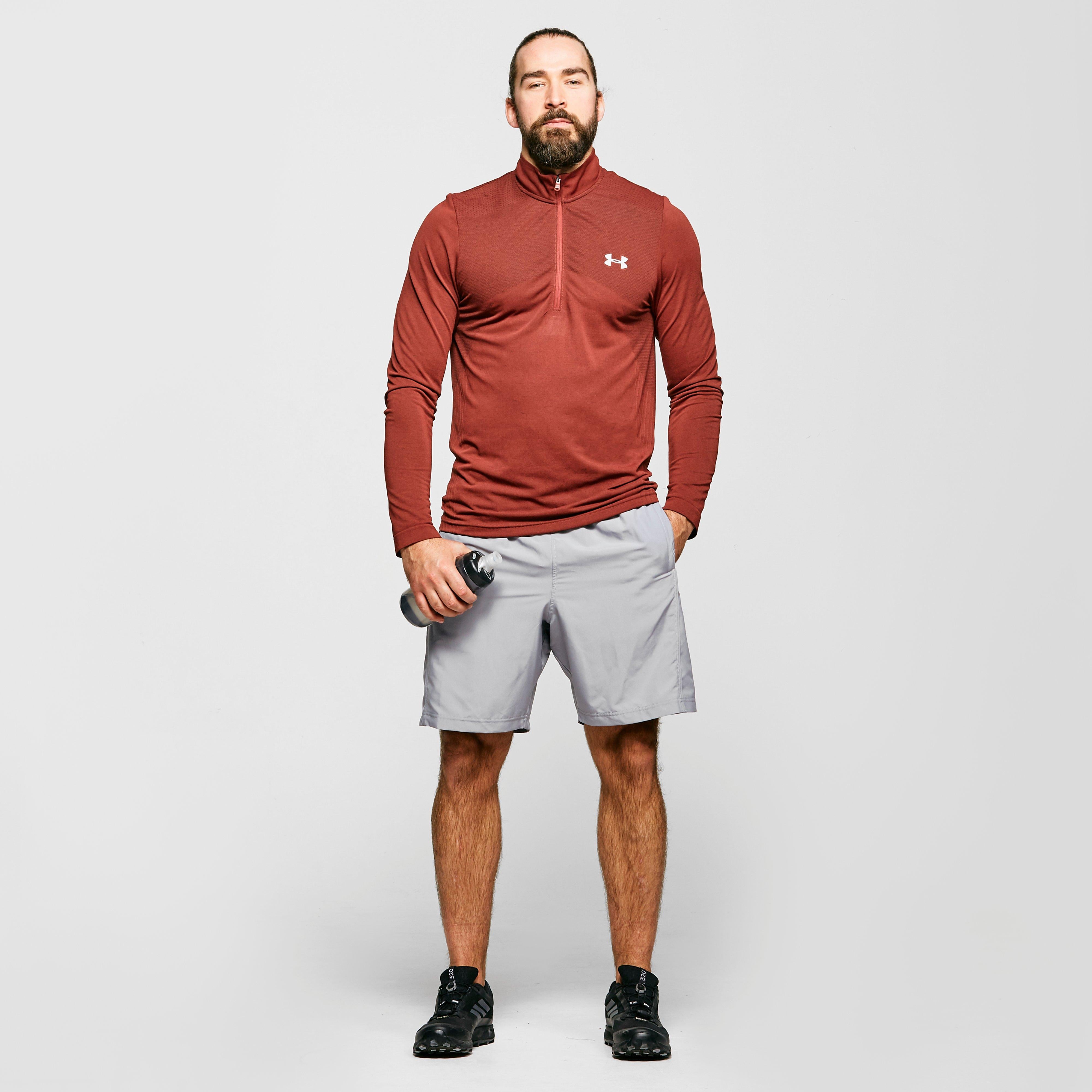 Men's Seamless Half Zip Top