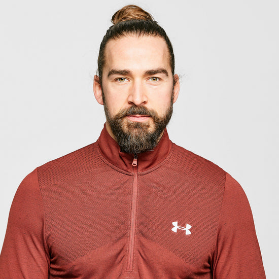 Men's Seamless Half Zip Top