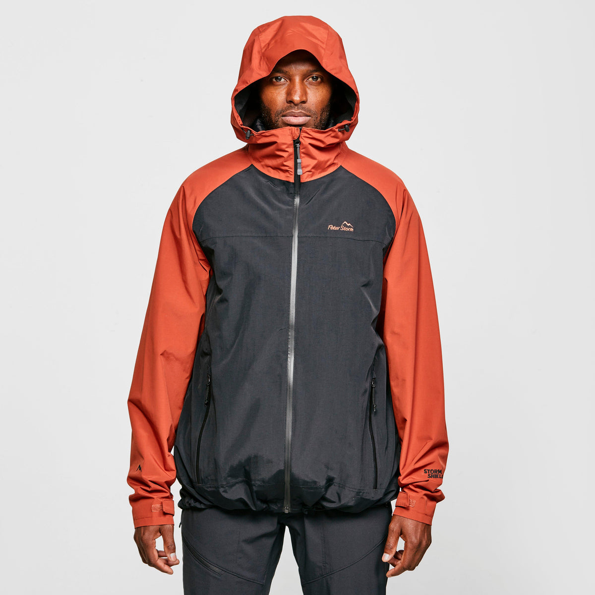 Men's Colour Block Waterproof Jacket