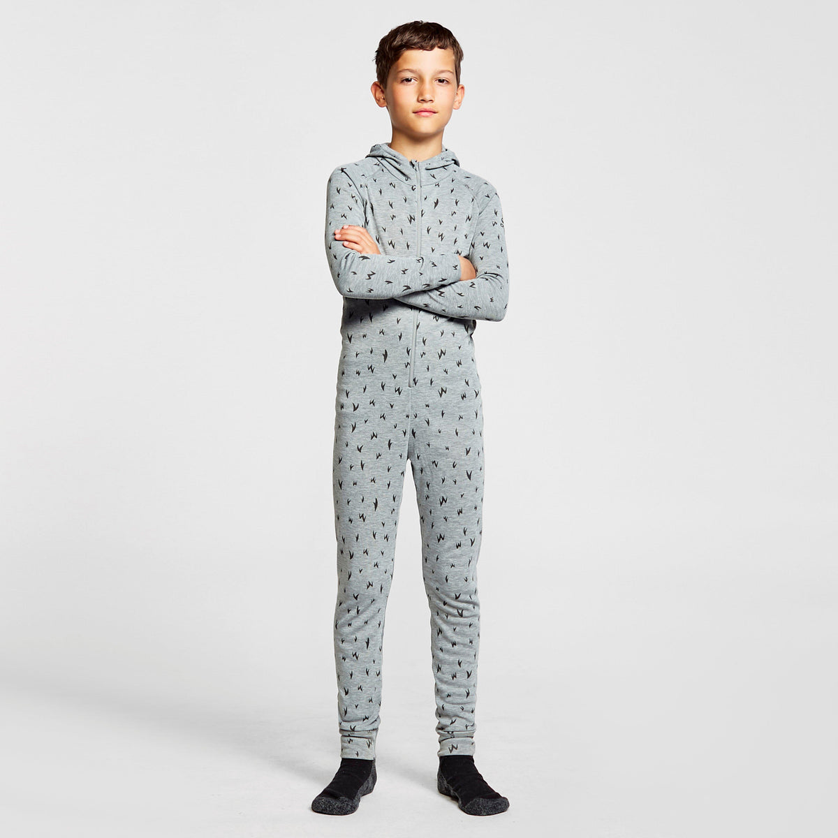 Kids’ Active Warm One-Piece Baselayer Suit