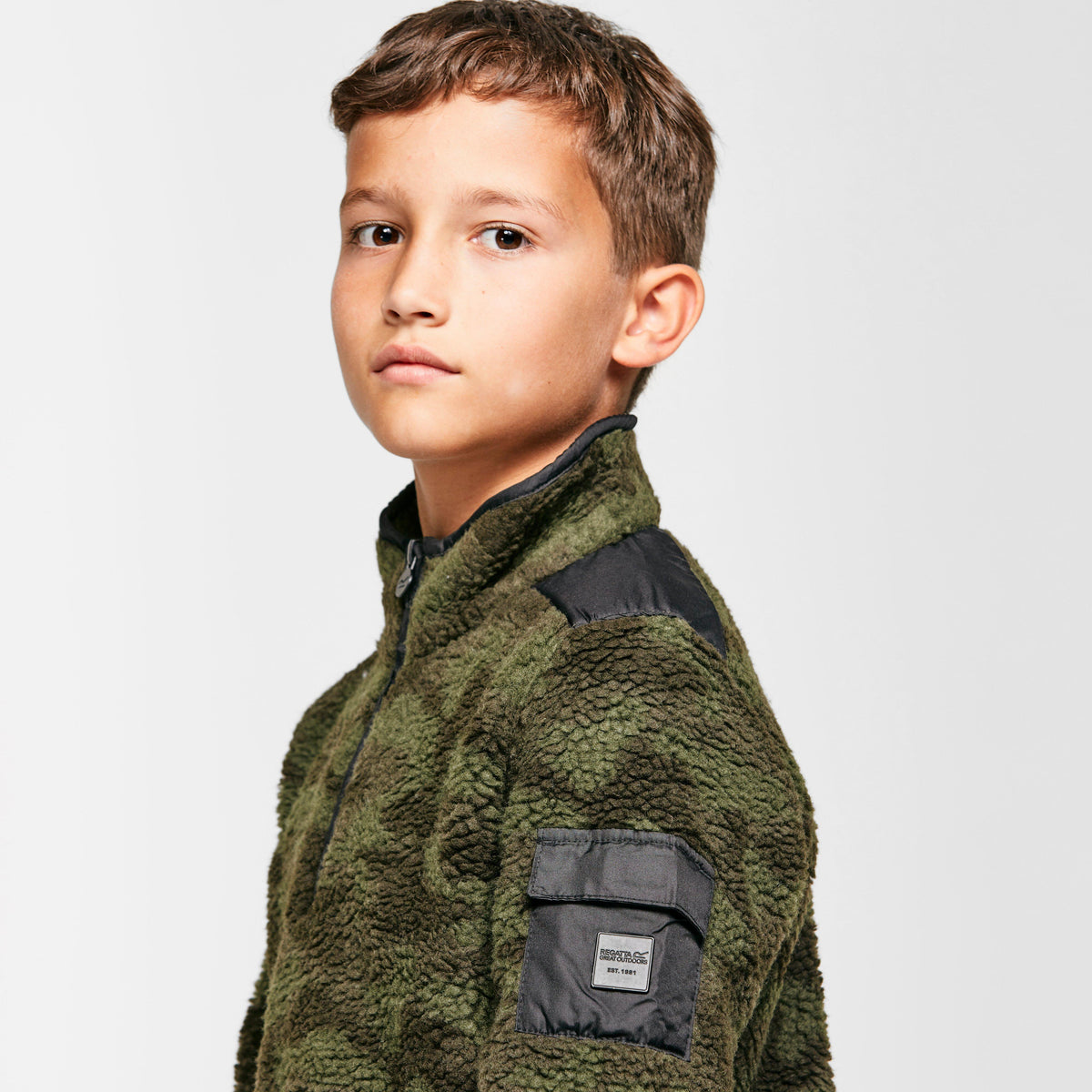 Kid's Macklin Half-Zip Heavyweight Fleece