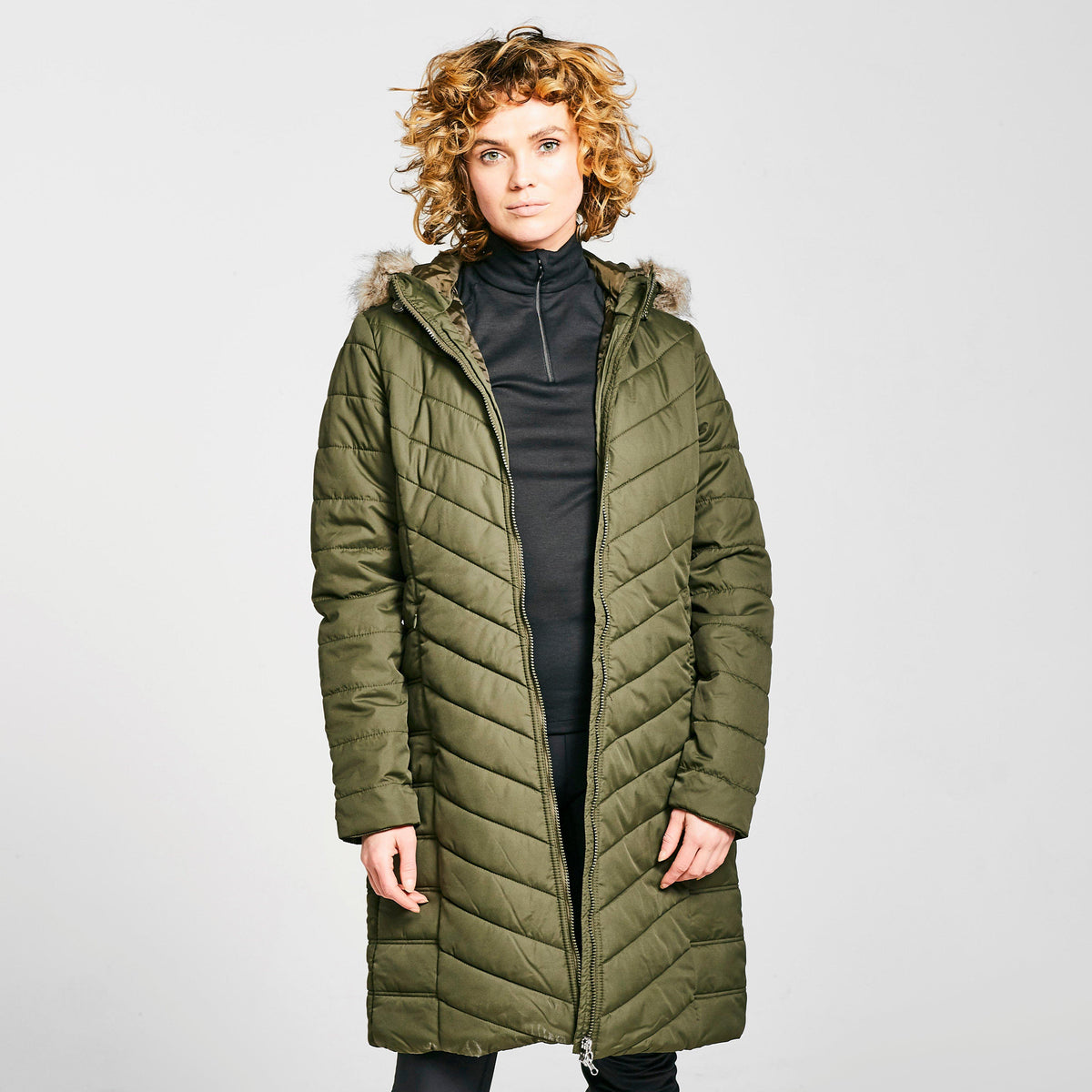 Women's Fritha Long Baffle Jacket