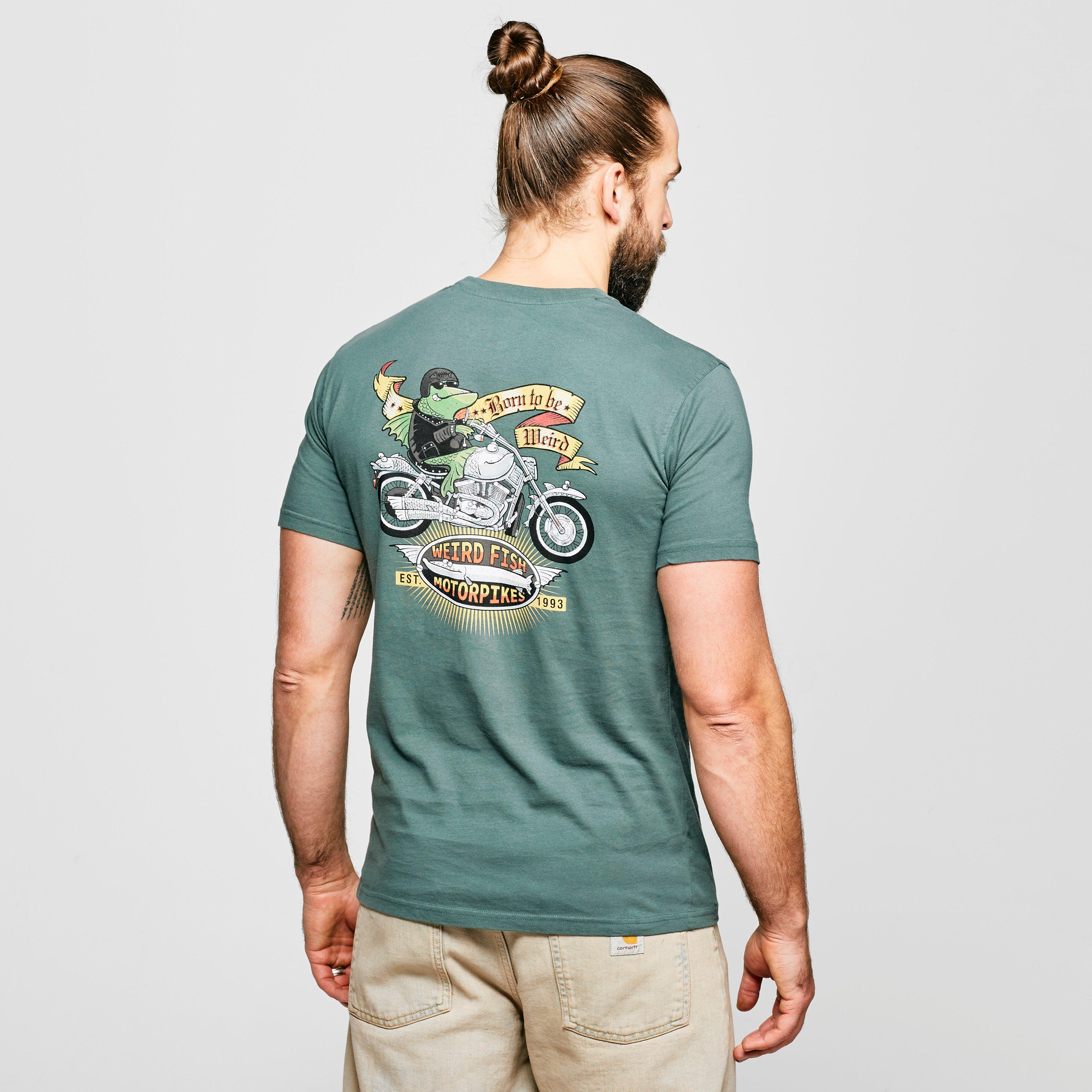 Mens' Motorcycle Frog Art T-shirt