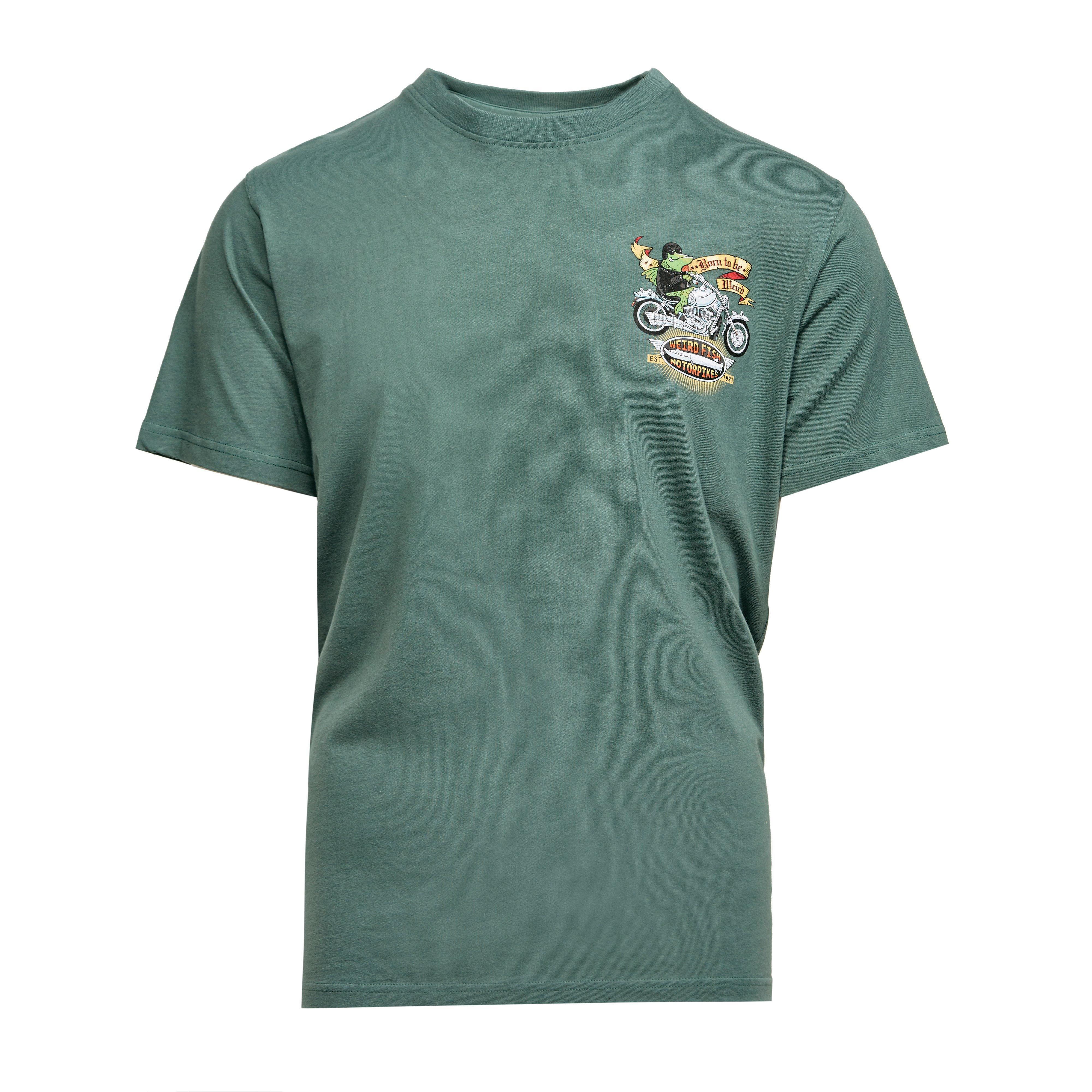 Mens' Motorcycle Frog Art T-shirt