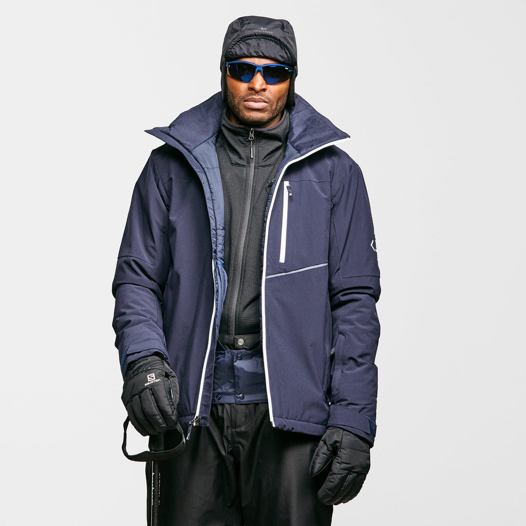 go outdoors salomon ski Navy Salomon Men's Blast Ski Jacket – GO Outdoors