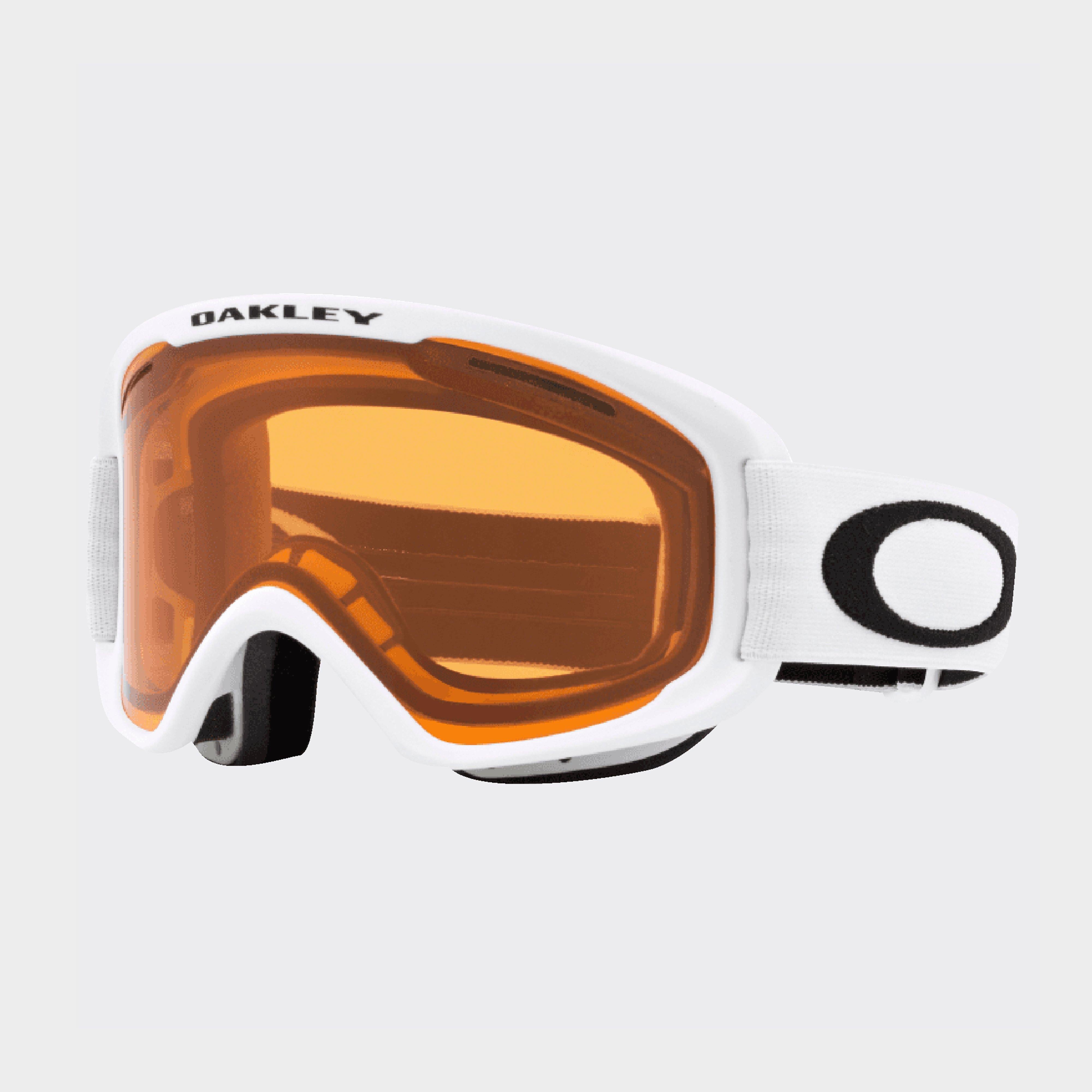 White Oakley O Frame 2.0 PRO M Snow Goggles Persimmon Lenses – GO
