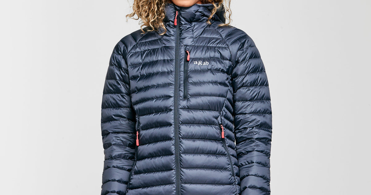 Grey Rab Women's Microlight Alpine Down Jacket – GO Outdoors