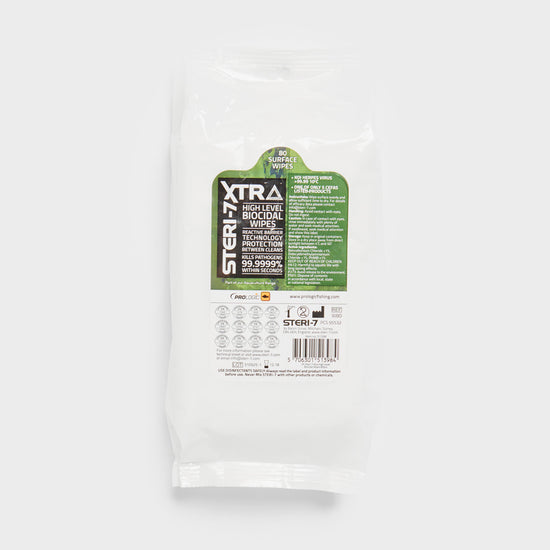 Steri-7 Xtra High Level Biocidal Wipes (pack of 80)
