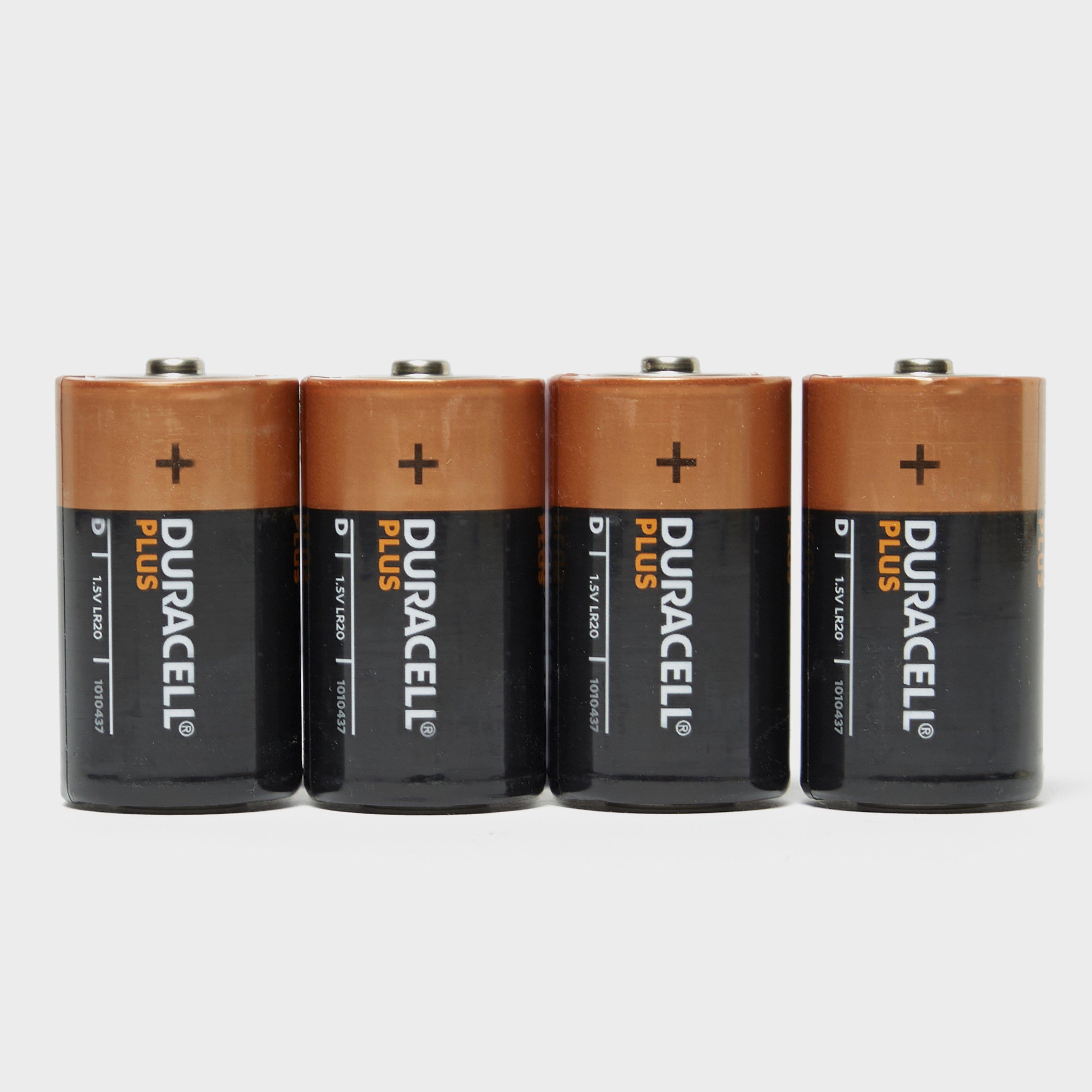 Duracell Plus D Batteries (4 pack)