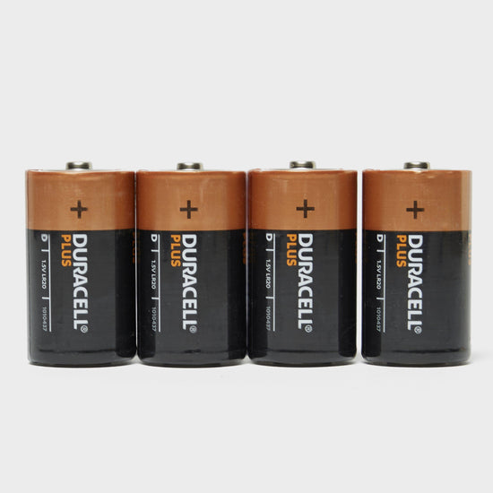 Duracell Plus D Batteries (4 pack)