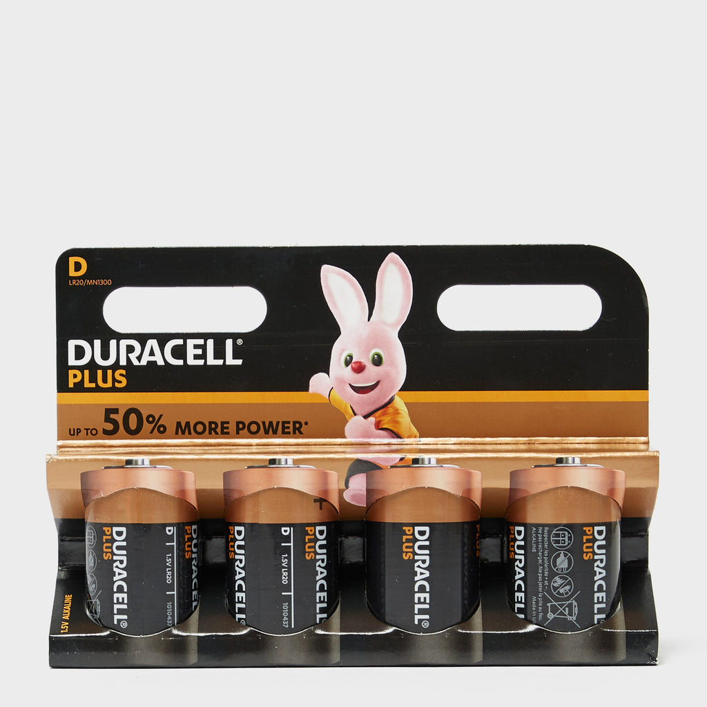 Duracell Plus D Batteries (4 pack)