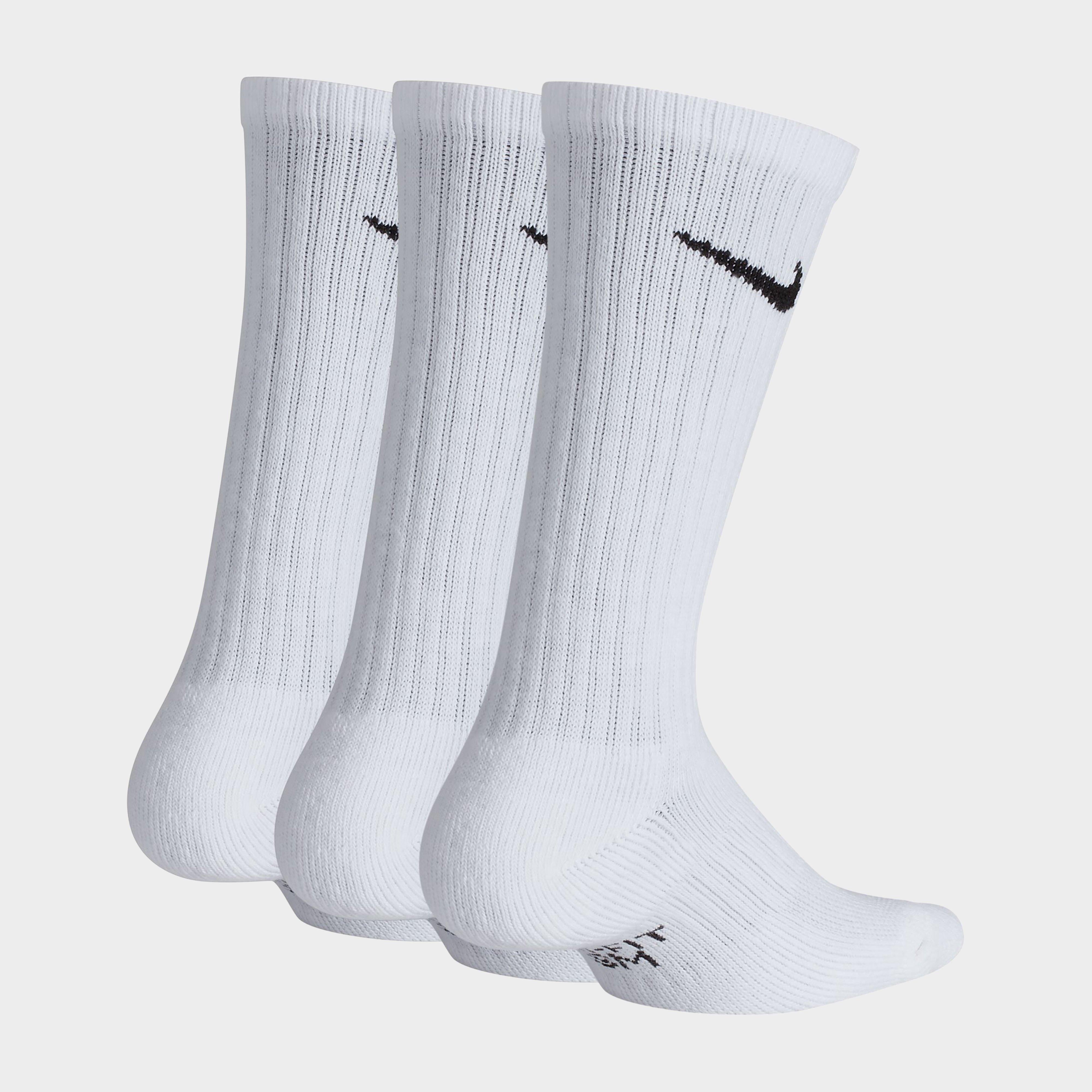 Kids' Cushioned Crew Socks 3 Pack
