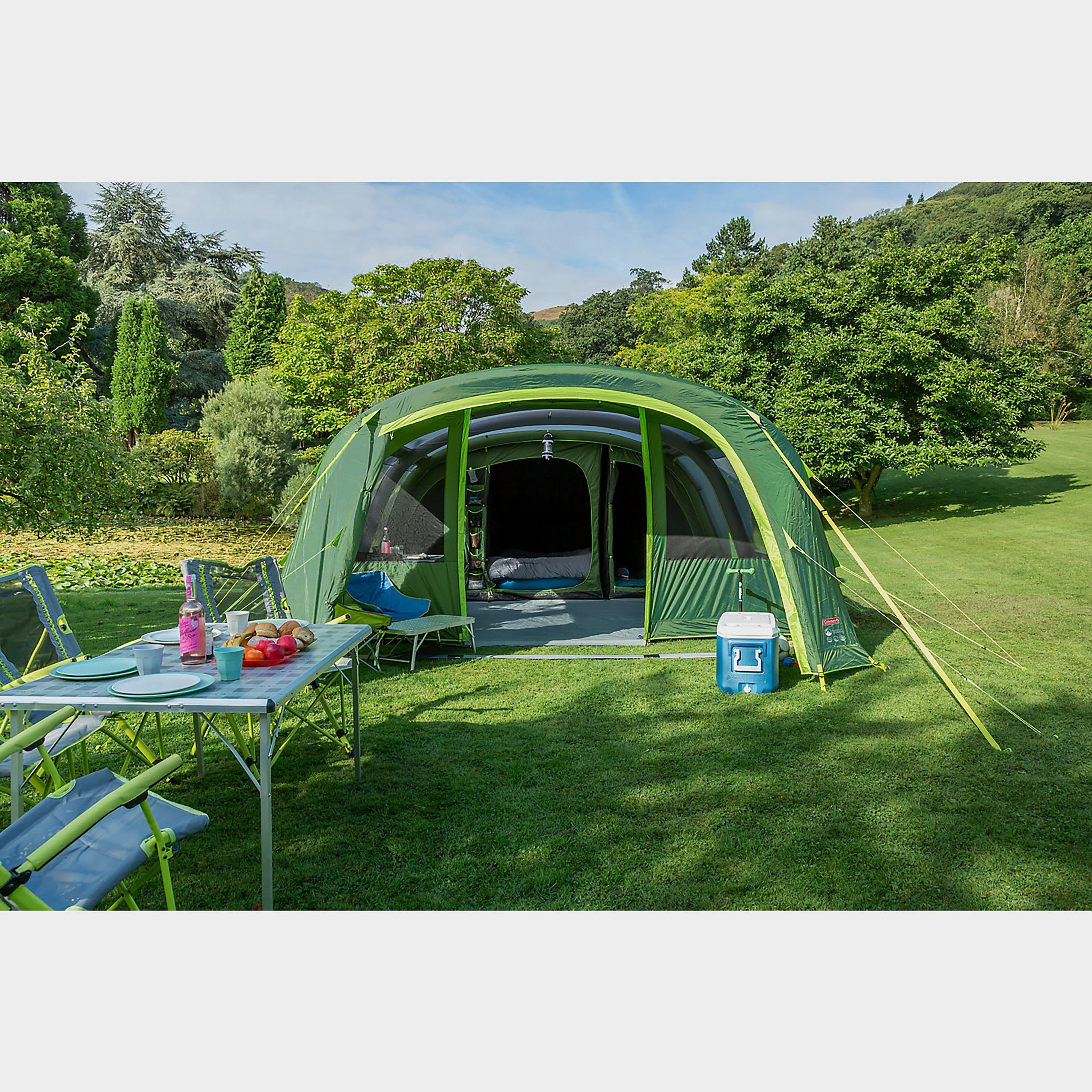 Green Coleman Valdes Deluxe 6 XL Air BlackOut Bedroom Family Tent