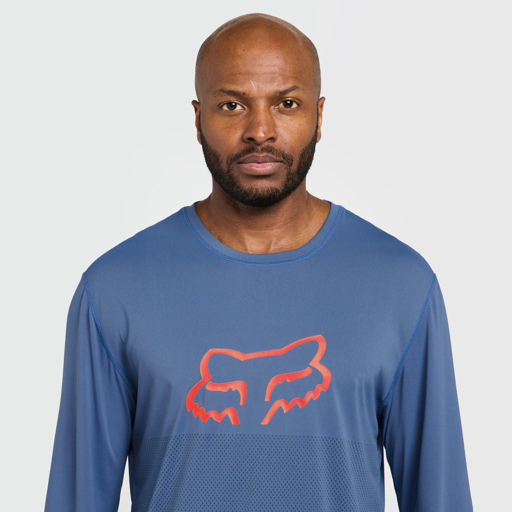 Men's Ranger Long Sleeve Fox Head Jersey