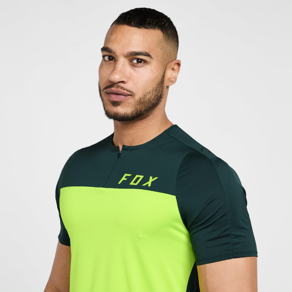 Men's Flexair Zip Short Sleeve Jersey